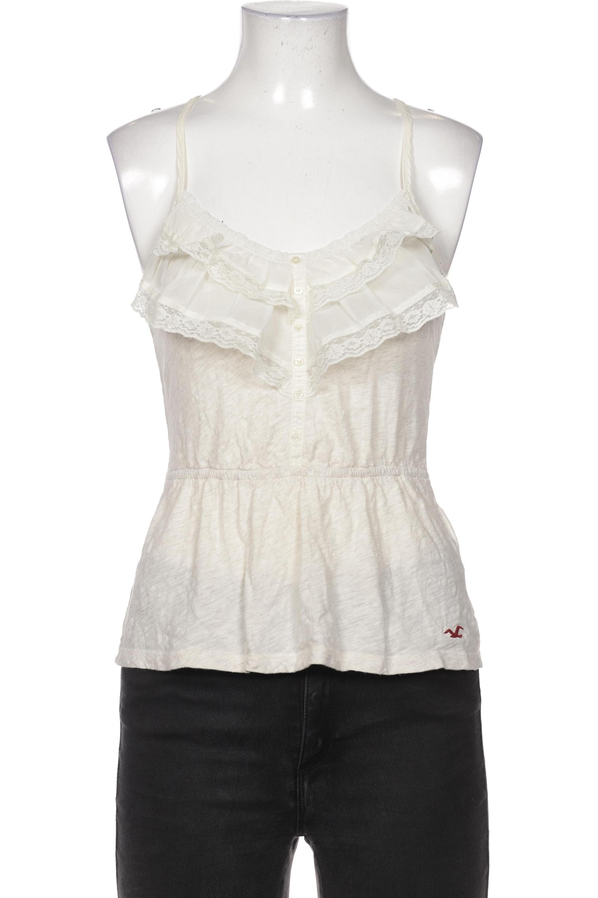 

Hollister Damen Top, cremeweiß, Gr. 34