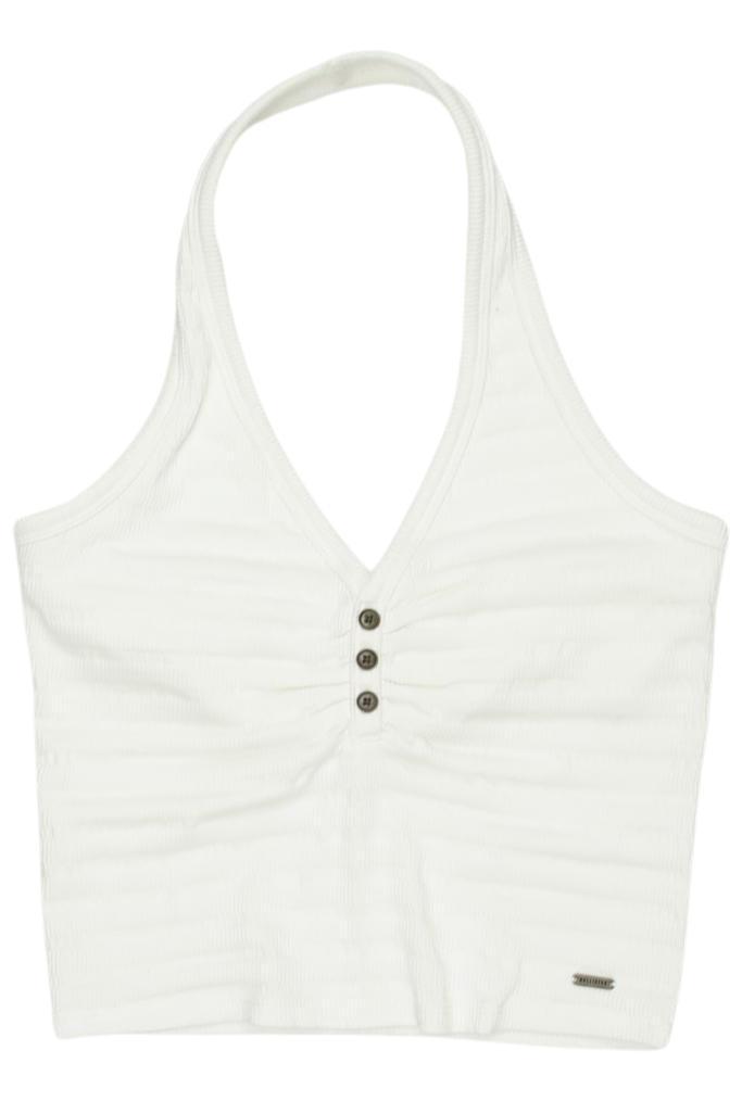 

Hollister Damen Top, weiß, Gr. 36