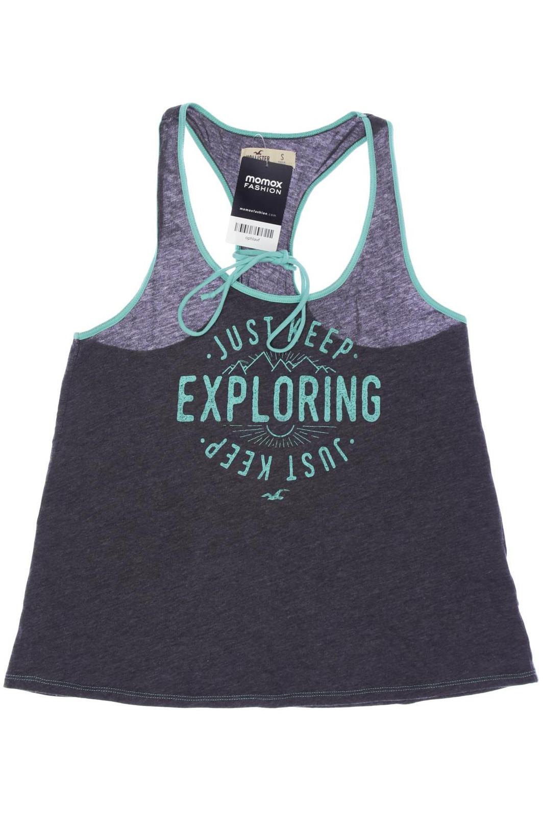 

Hollister Damen Top, grau, Gr. 36