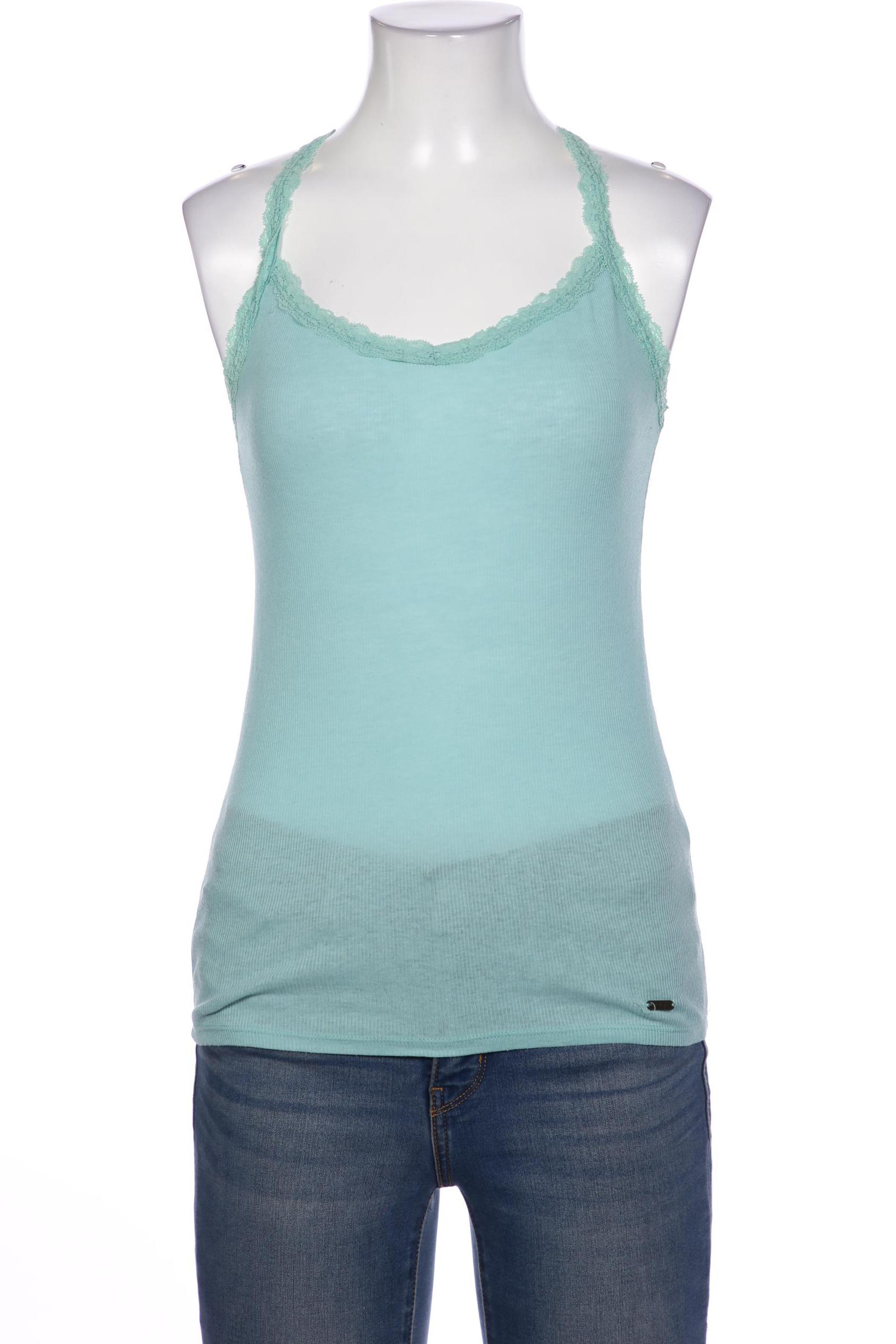 

Hollister Damen Top, türkis, Gr. 36