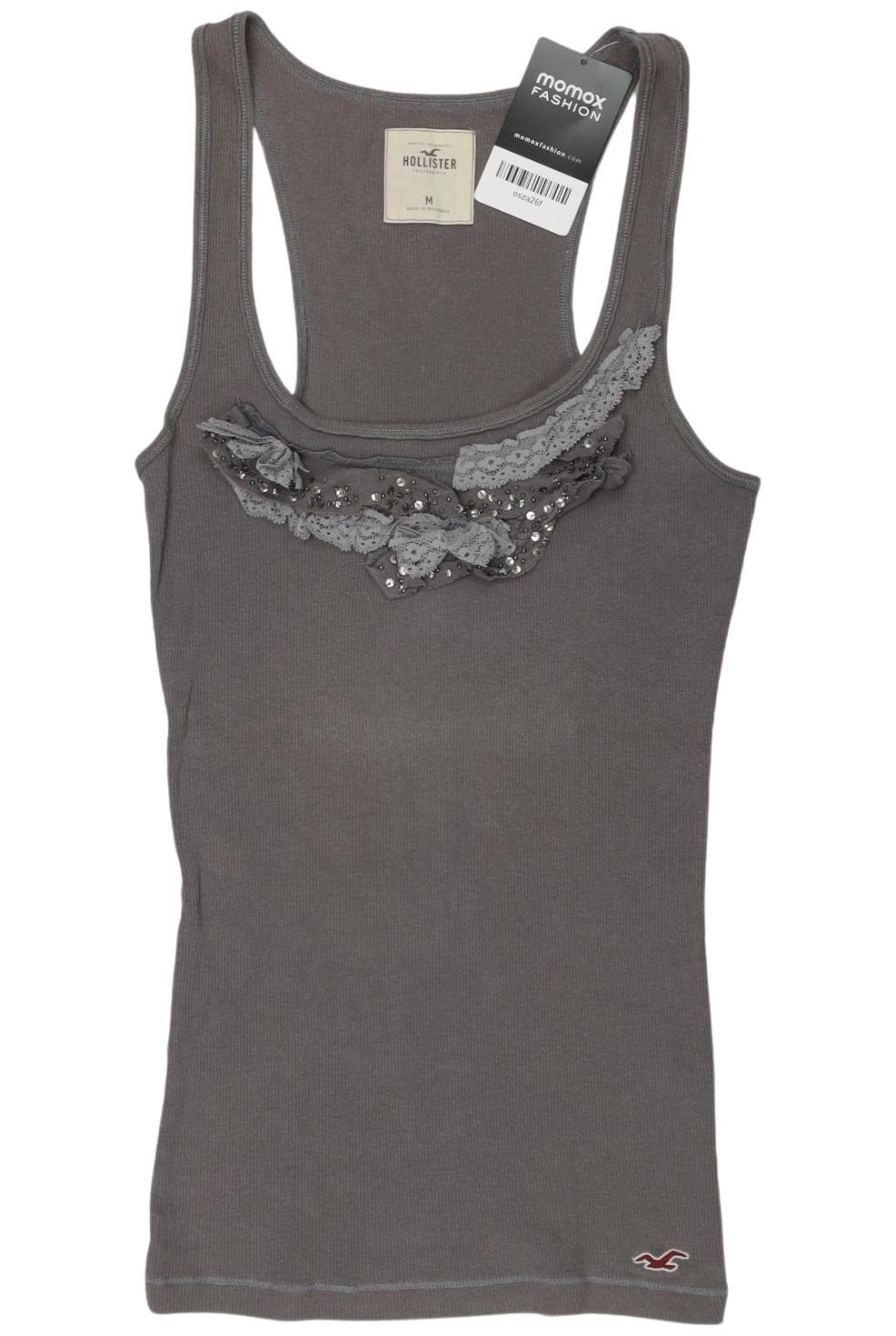

Hollister Damen Top, grau, Gr. 38