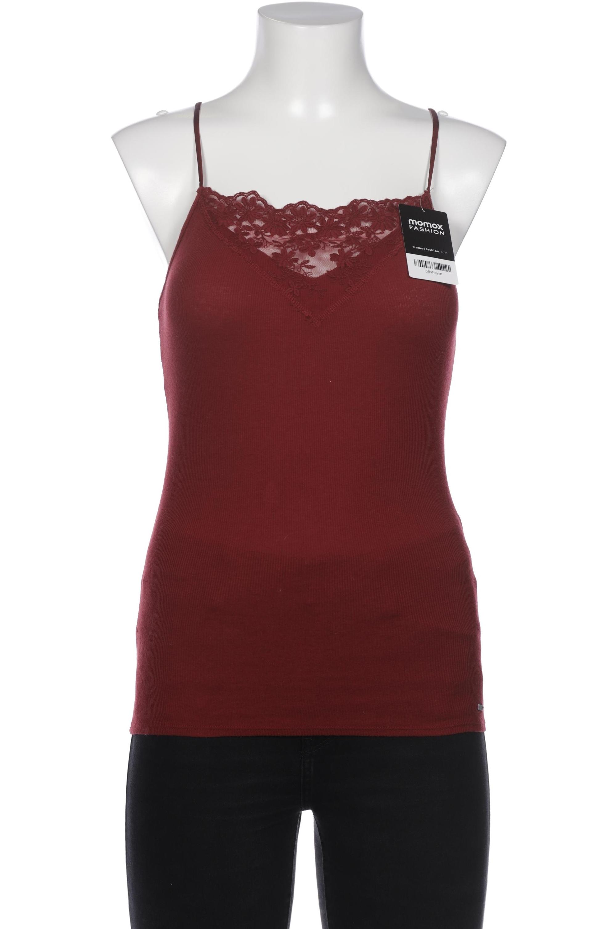 

Hollister Damen Top, bordeaux, Gr. 42