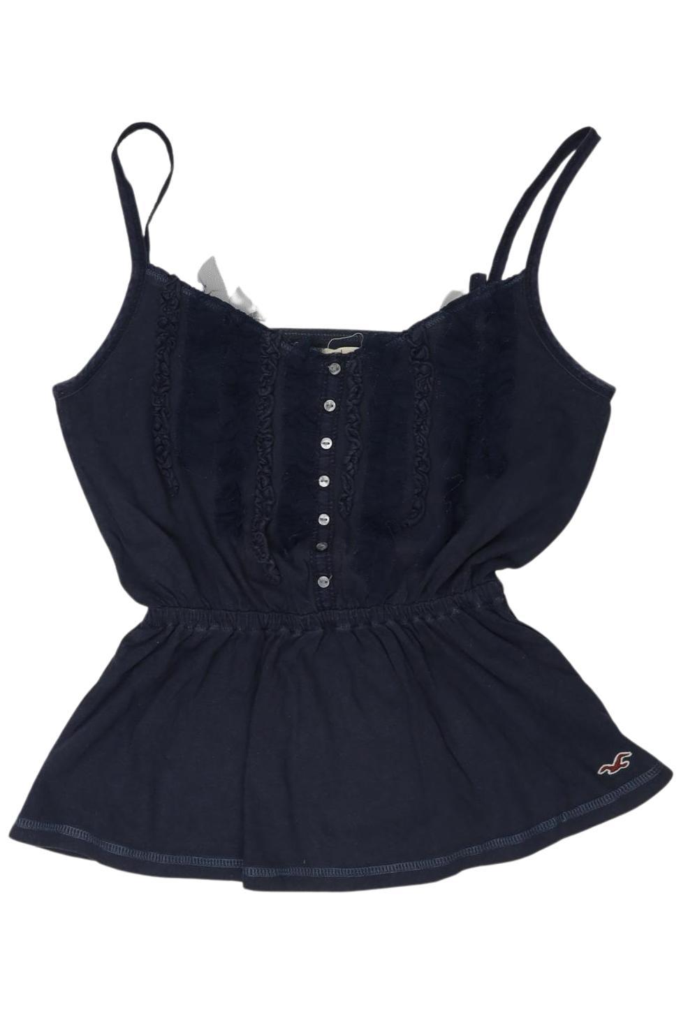 

Hollister Damen Top, marineblau, Gr. 36