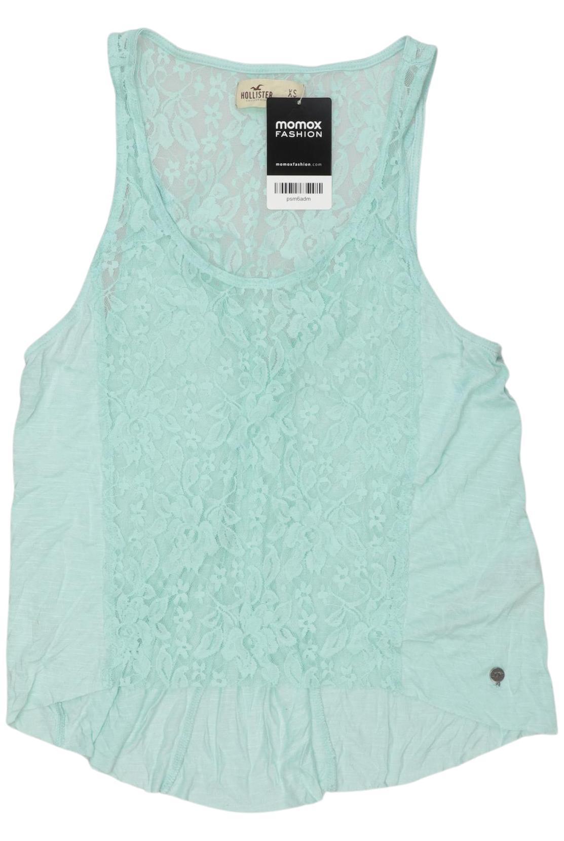 

Hollister Damen Top, türkis, Gr. 34
