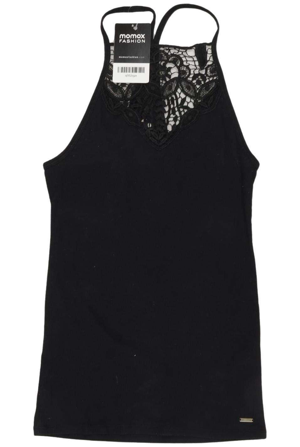 

Hollister Damen Top, schwarz, Gr. 38