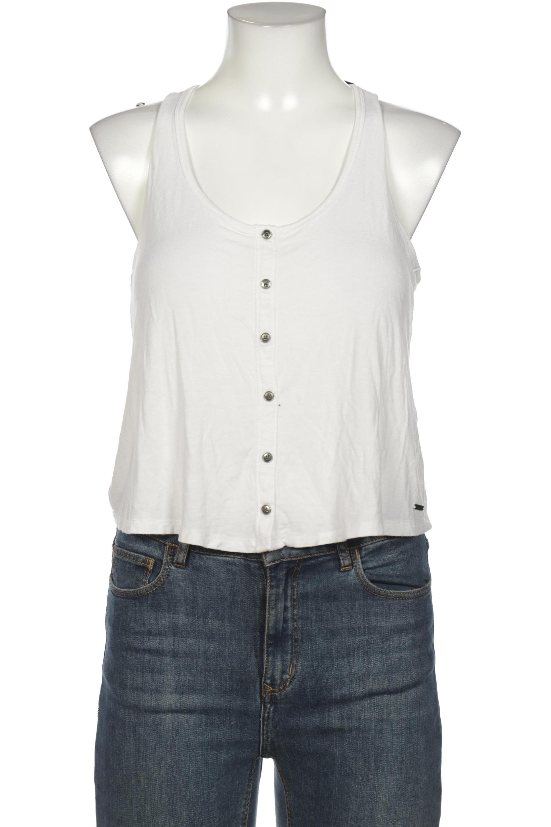 

Hollister Damen Top, weiß, Gr. 36