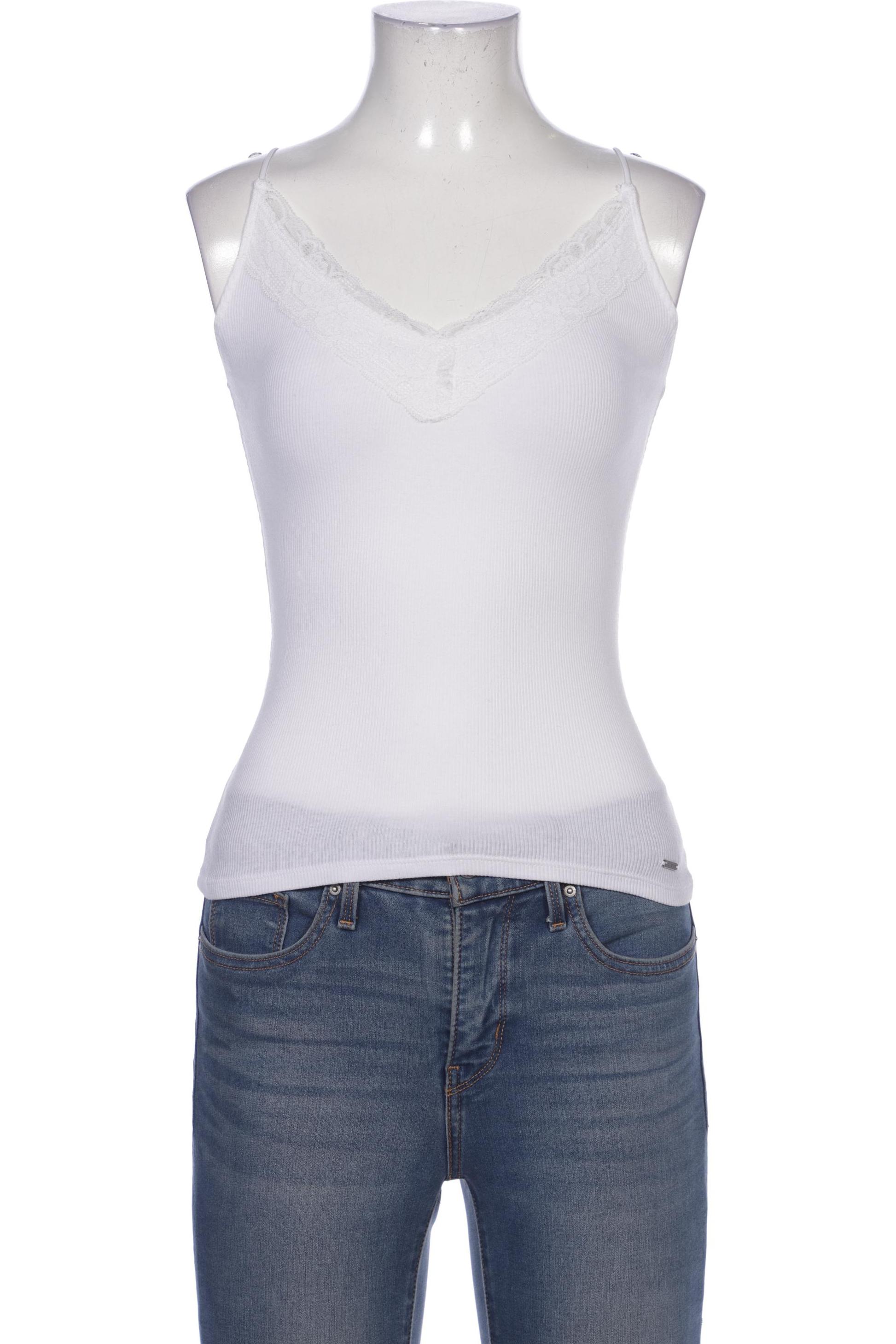 

Hollister Damen Top, weiß, Gr. 36