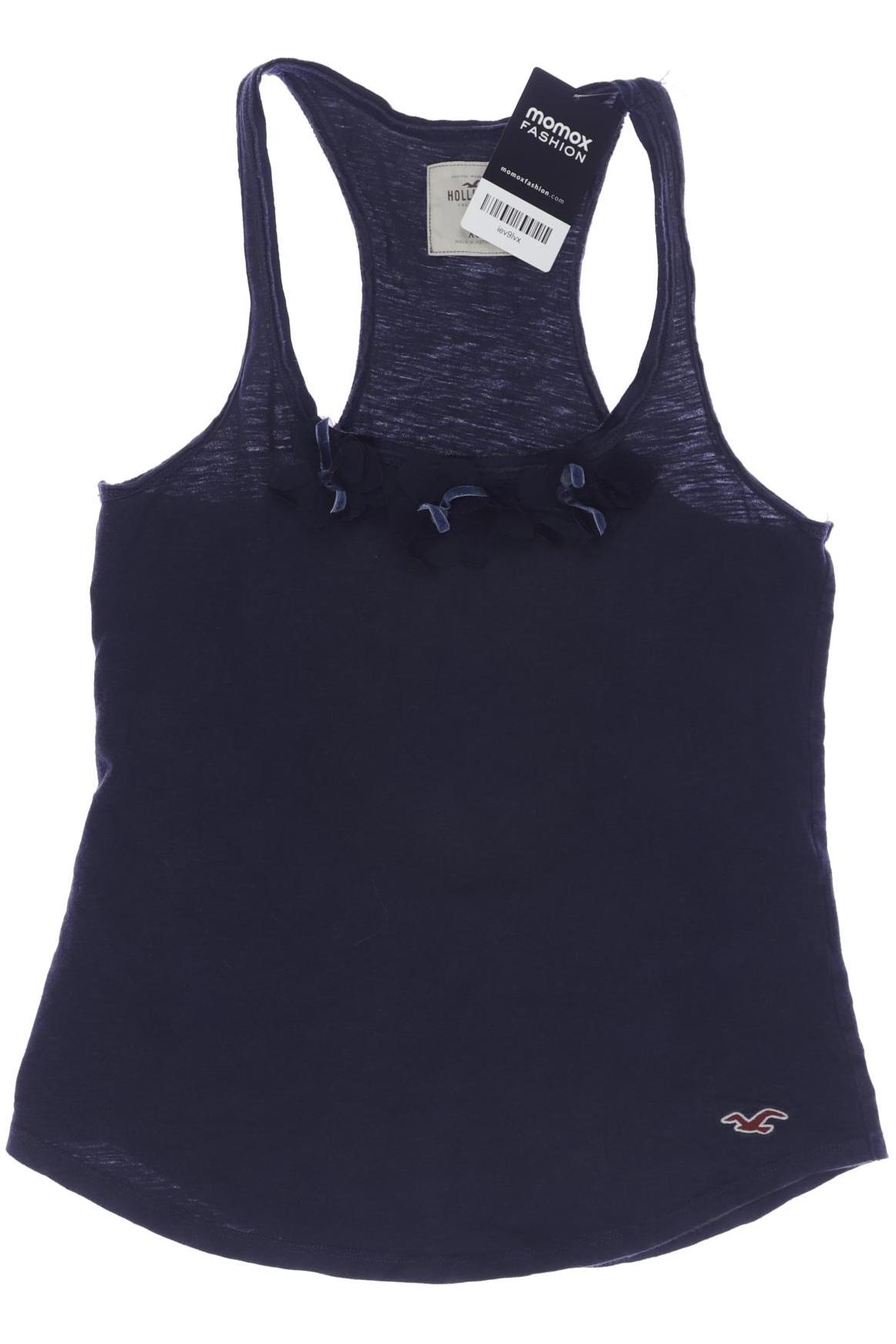 

Hollister Damen Top, marineblau, Gr. 34