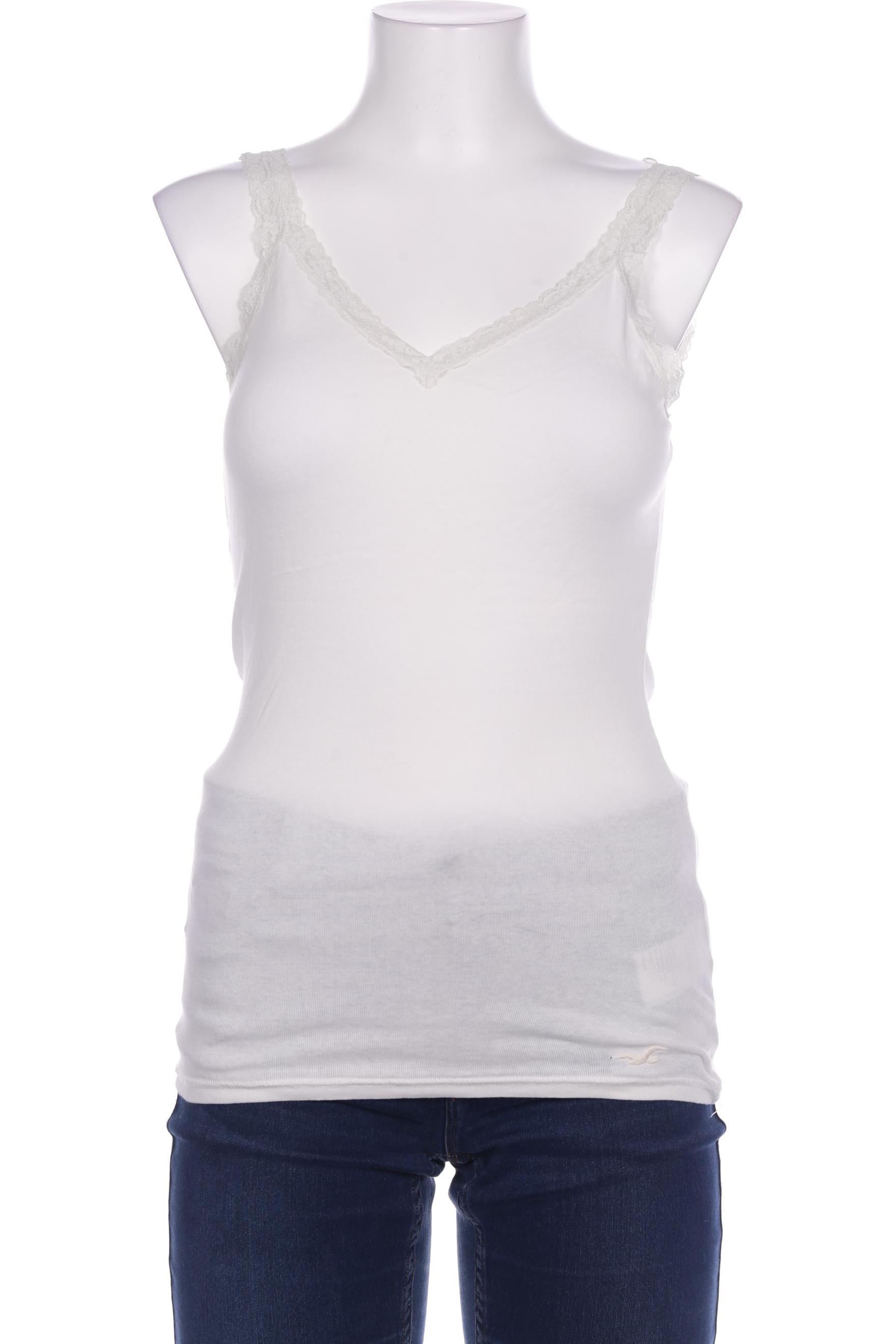 

Hollister Damen Top, weiß, Gr. 42