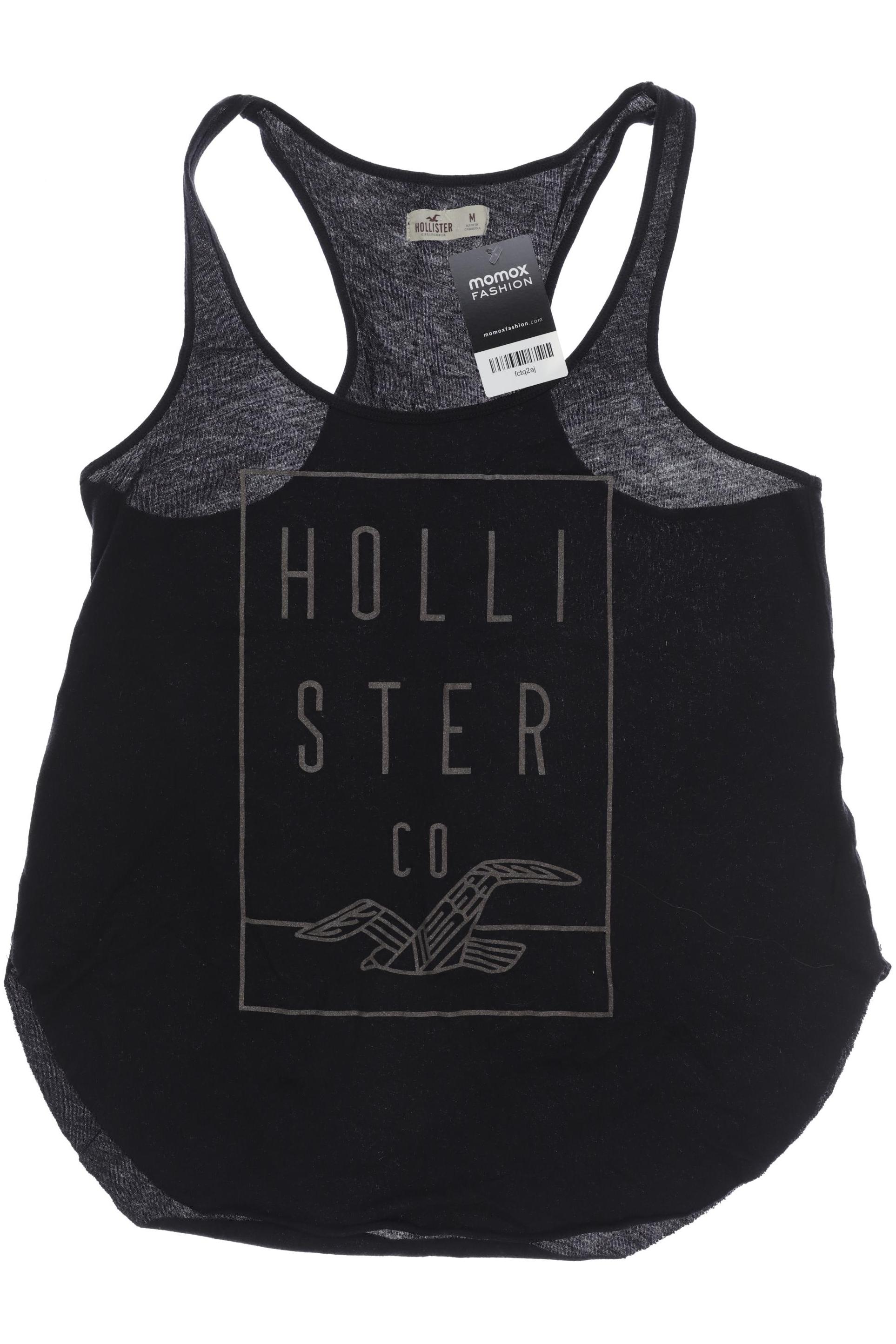 

Hollister Damen Top, schwarz, Gr. 38