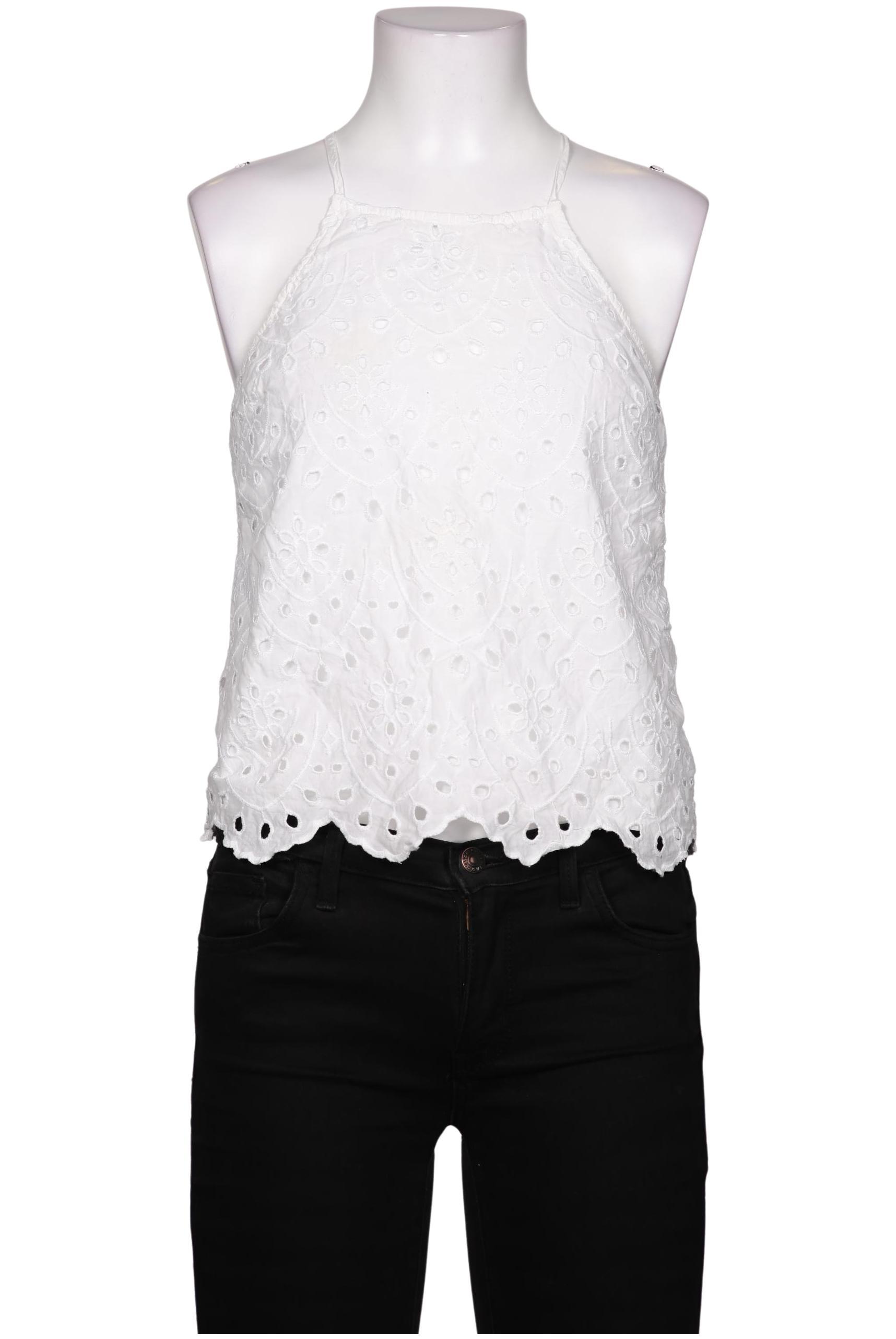 

Hollister Damen Top, weiß, Gr. 34