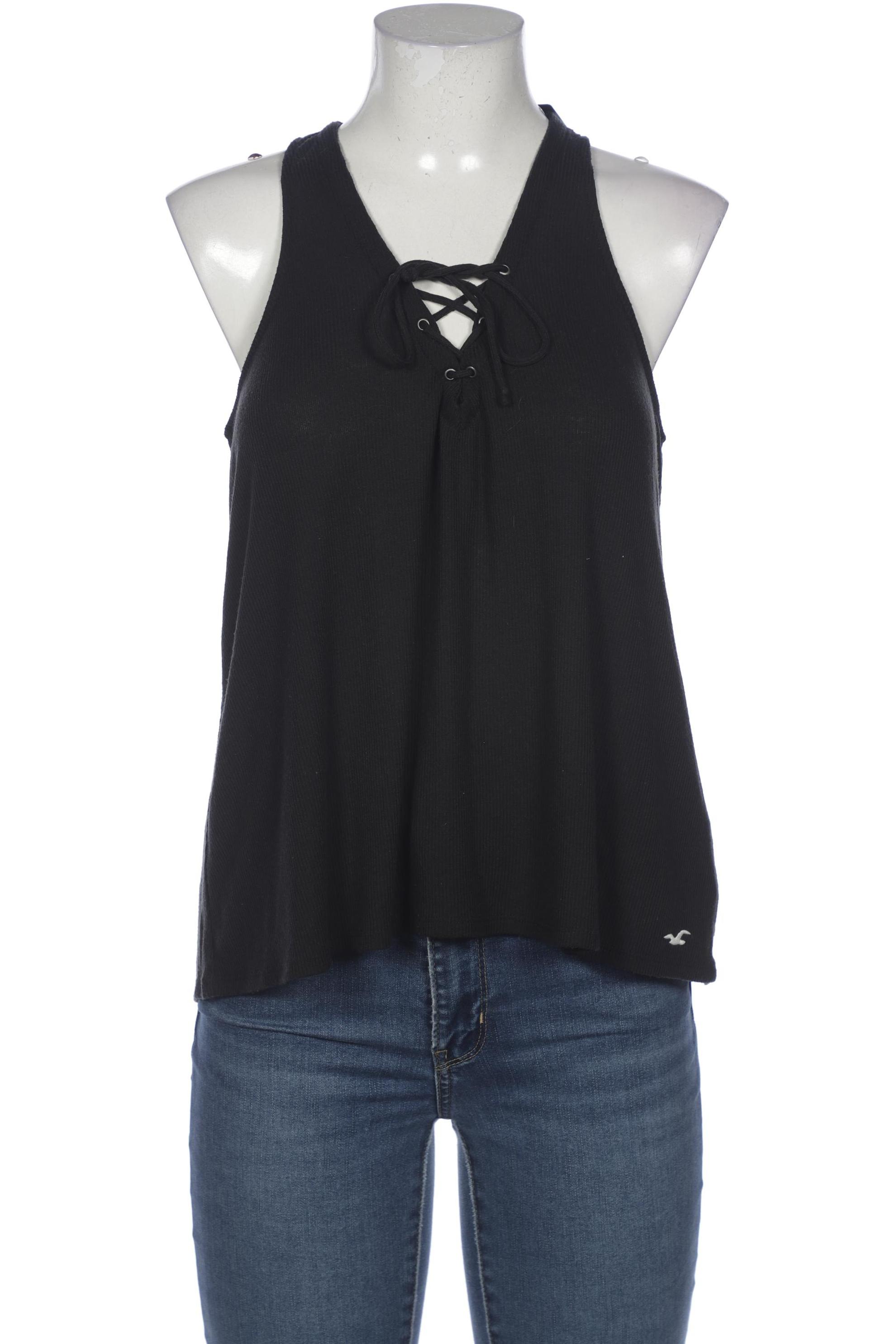 

Hollister Damen Top, schwarz, Gr. 38