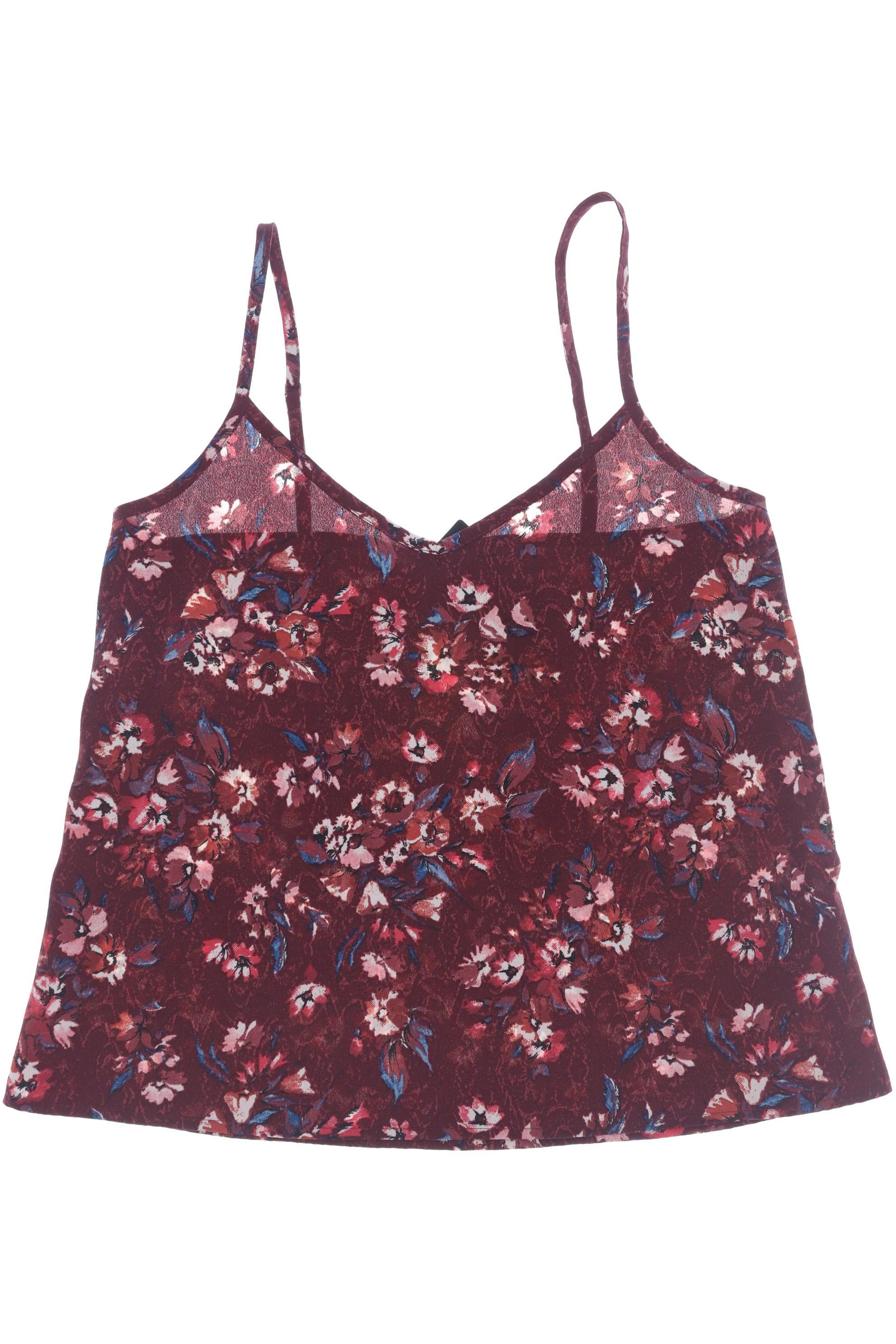 

Hollister Damen Top, bordeaux, Gr. 34
