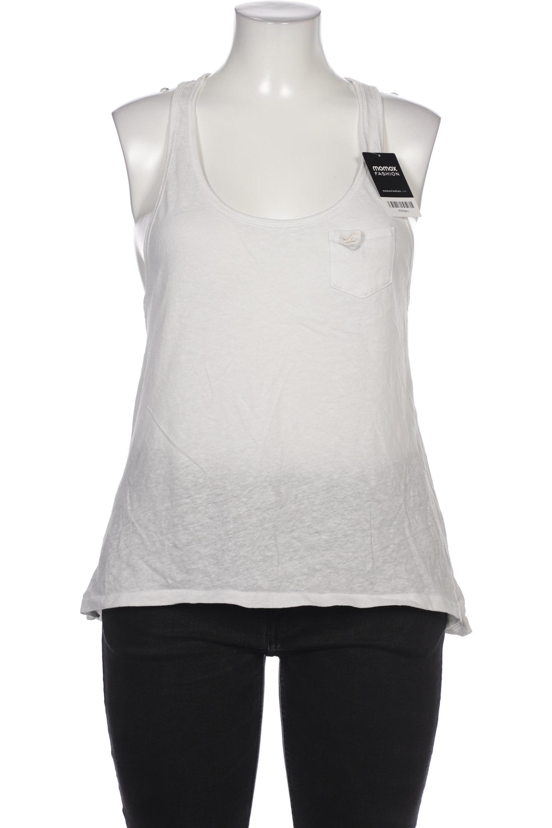 

Hollister Damen Top, weiß, Gr. 42