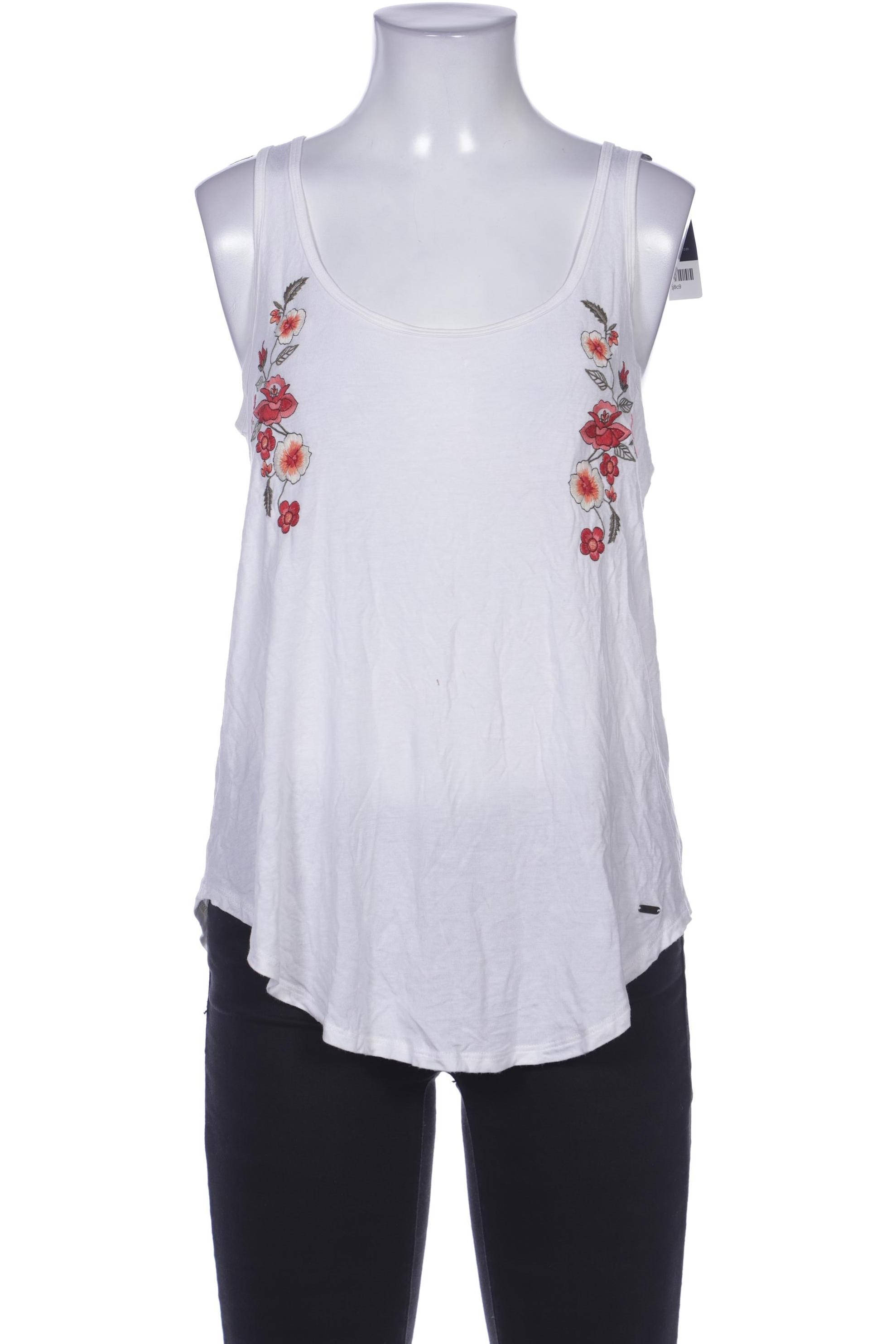 

Hollister Damen Top, cremeweiß, Gr. 36
