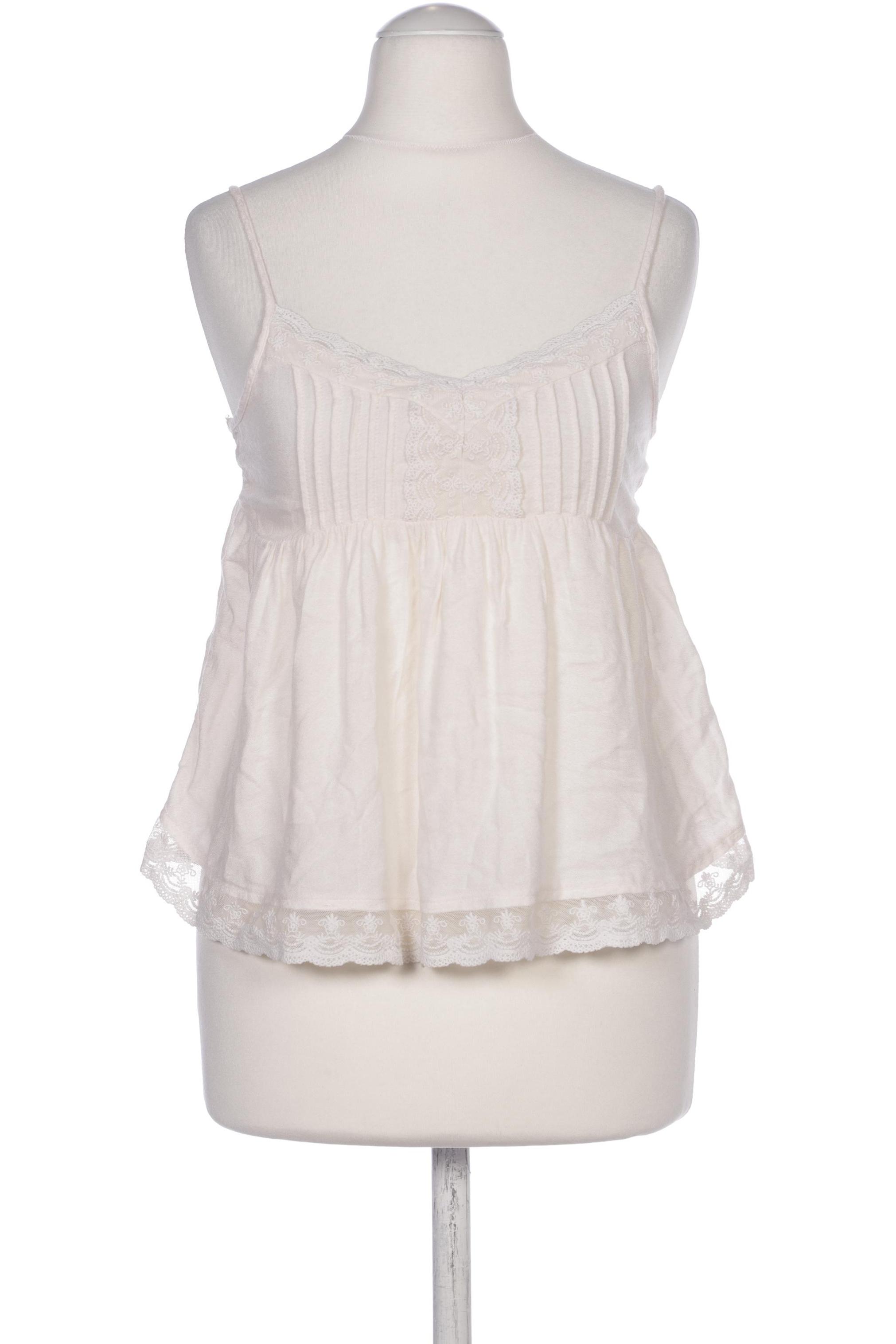 

Hollister Damen Top, cremeweiß, Gr. 34