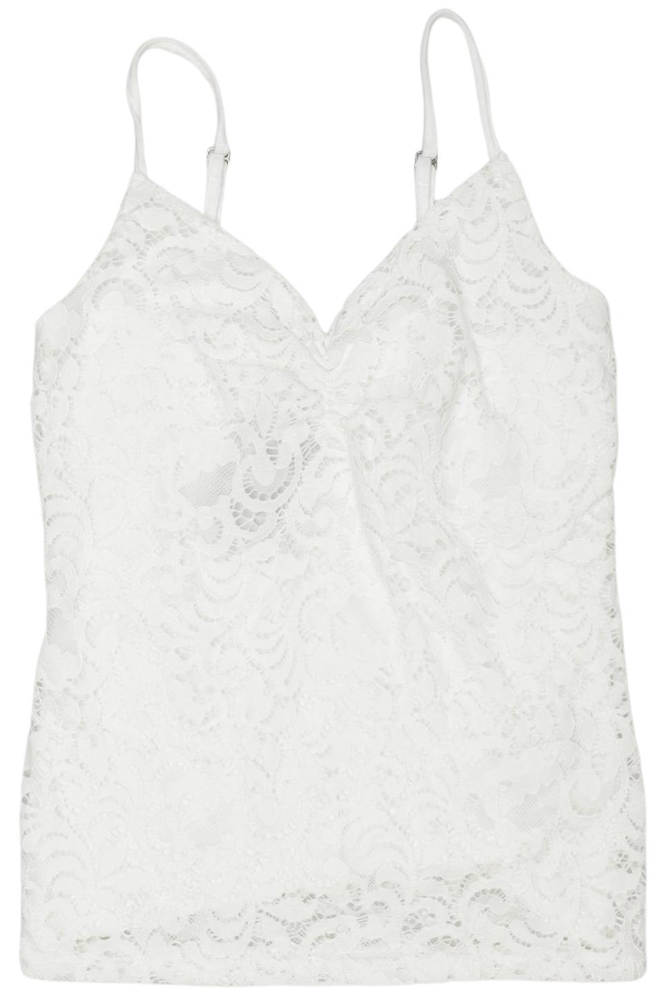 

Hollister Damen Top, weiß, Gr. 34