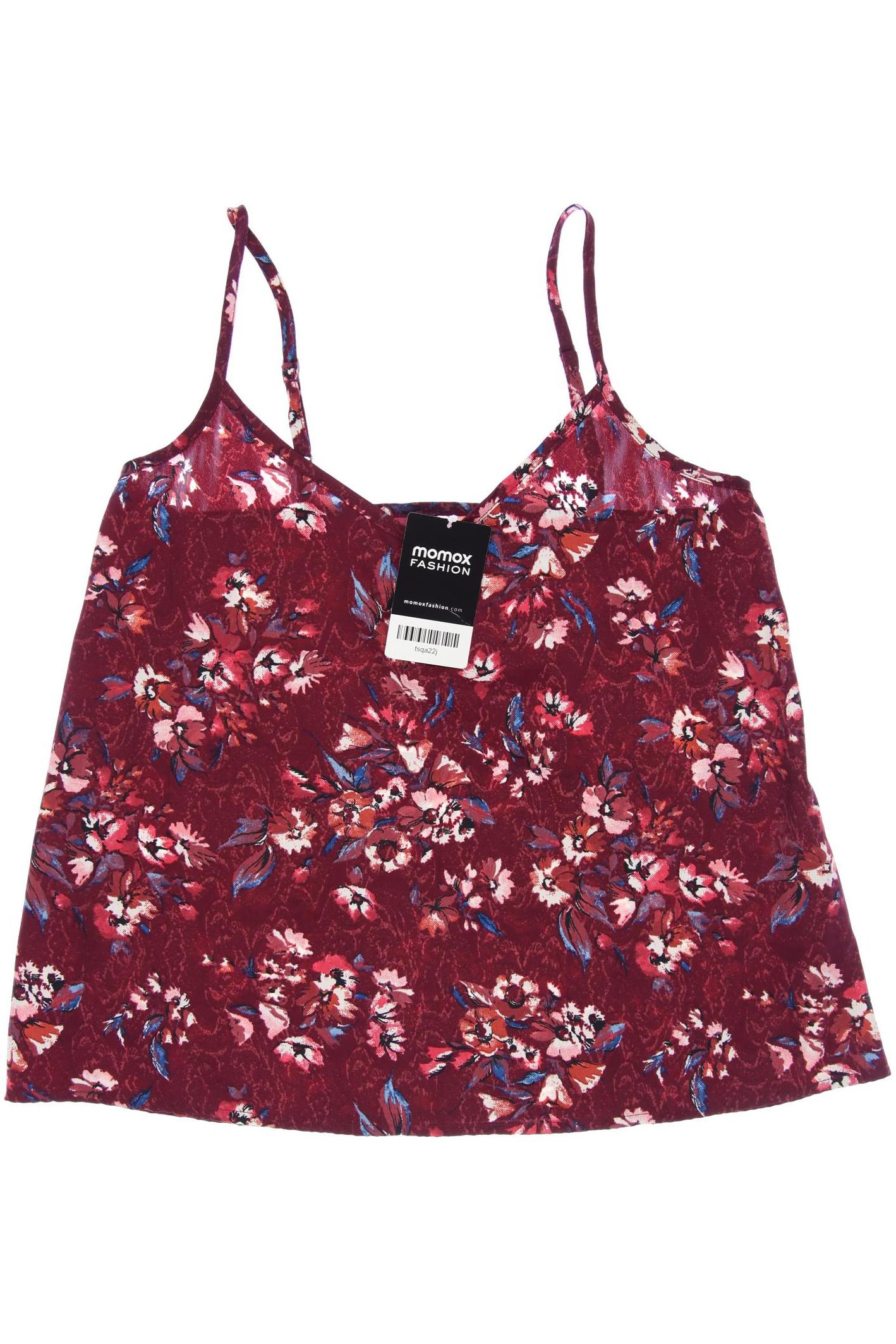 

Hollister Damen Top, bordeaux, Gr. 34