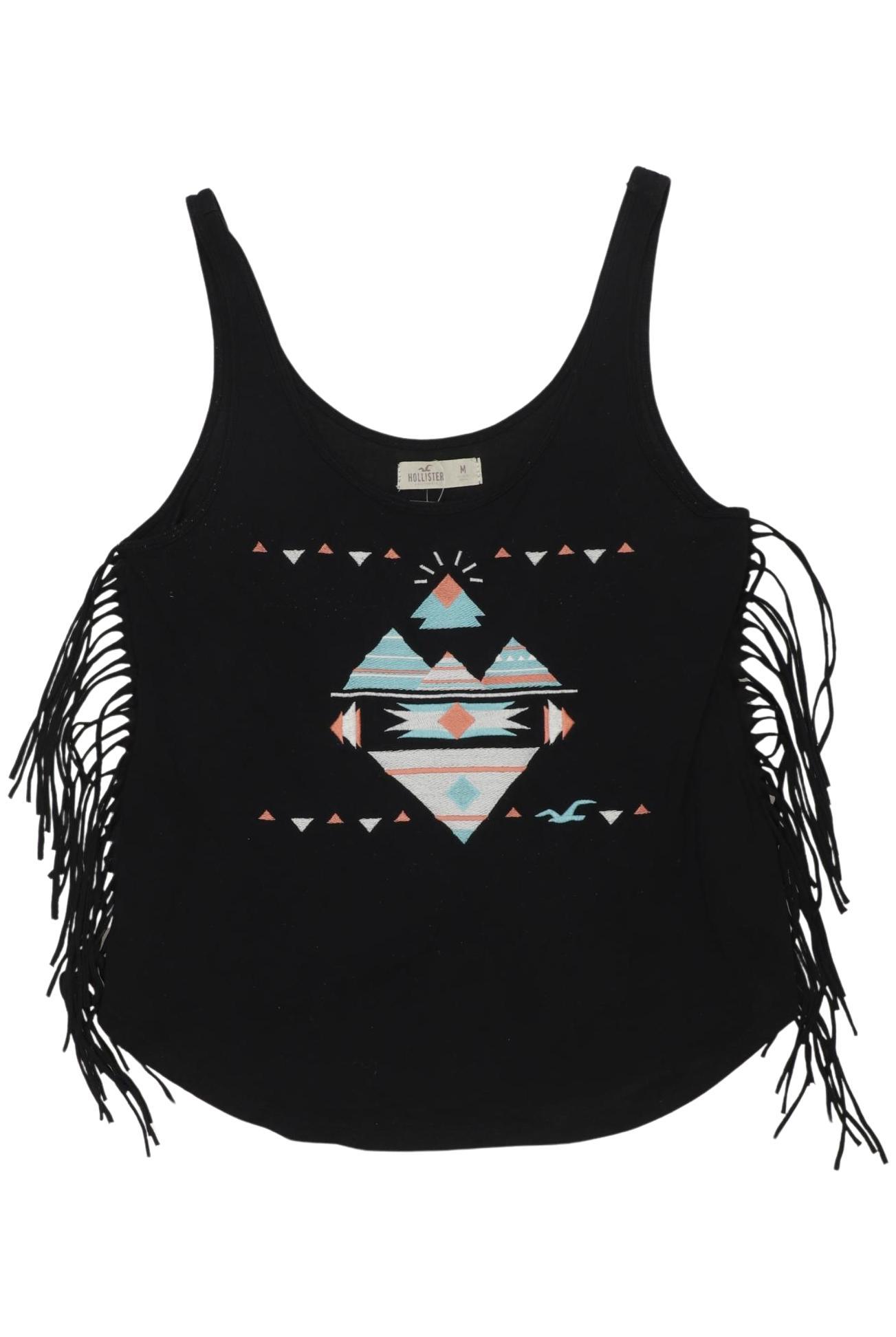 

Hollister Damen Top, schwarz, Gr. 38