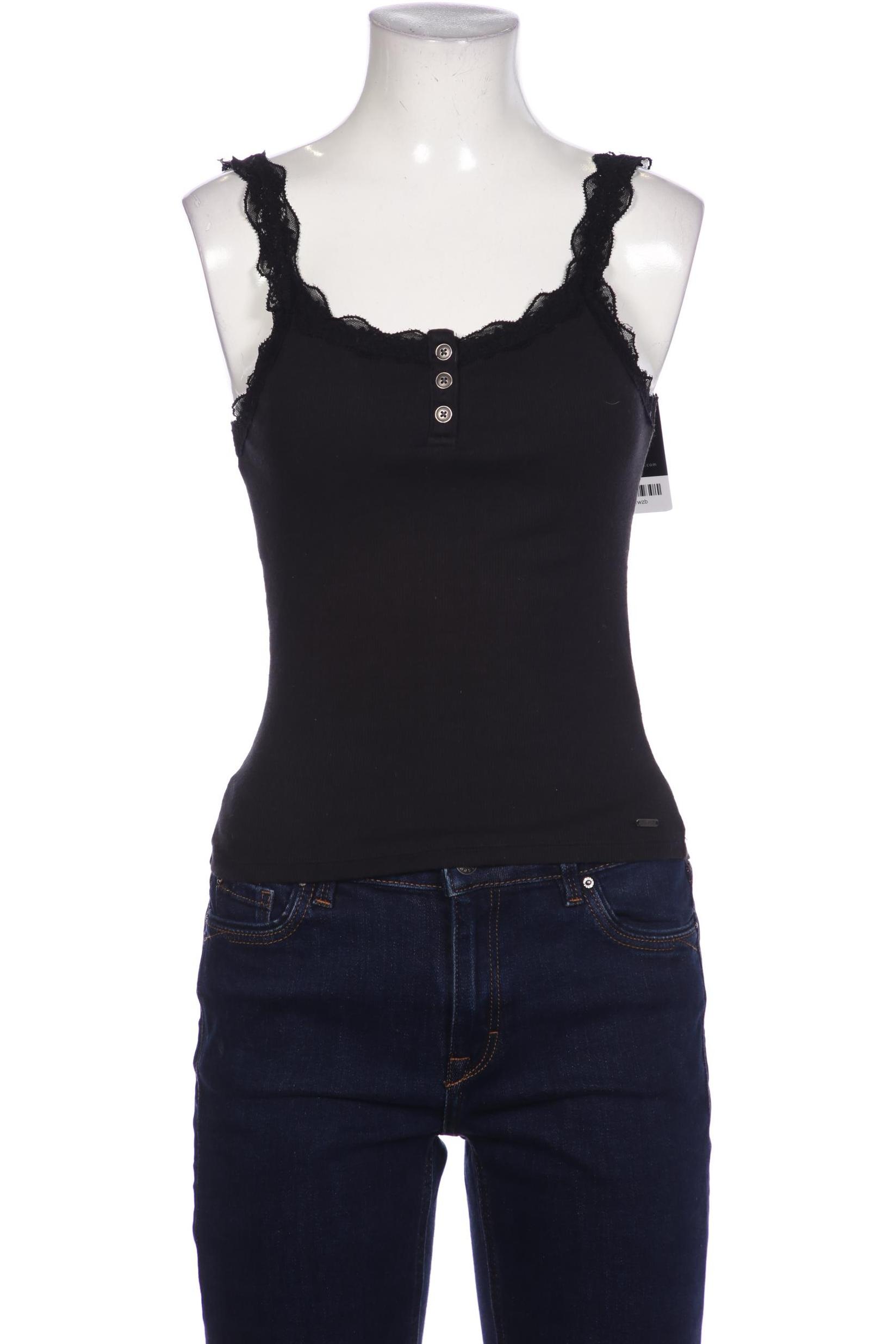 

Hollister Damen Top, schwarz, Gr. 36