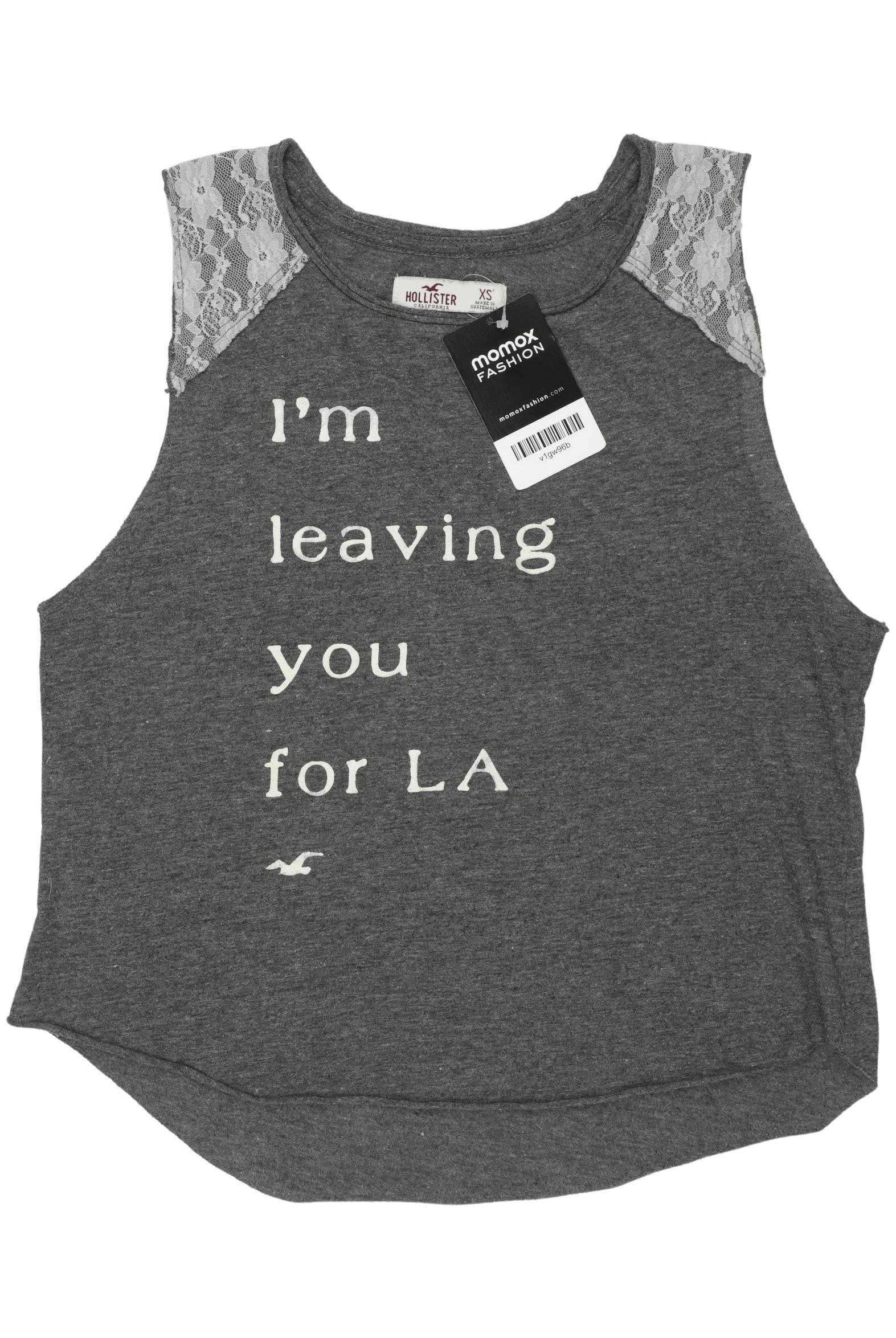 

Hollister Damen Top, grau, Gr. 34