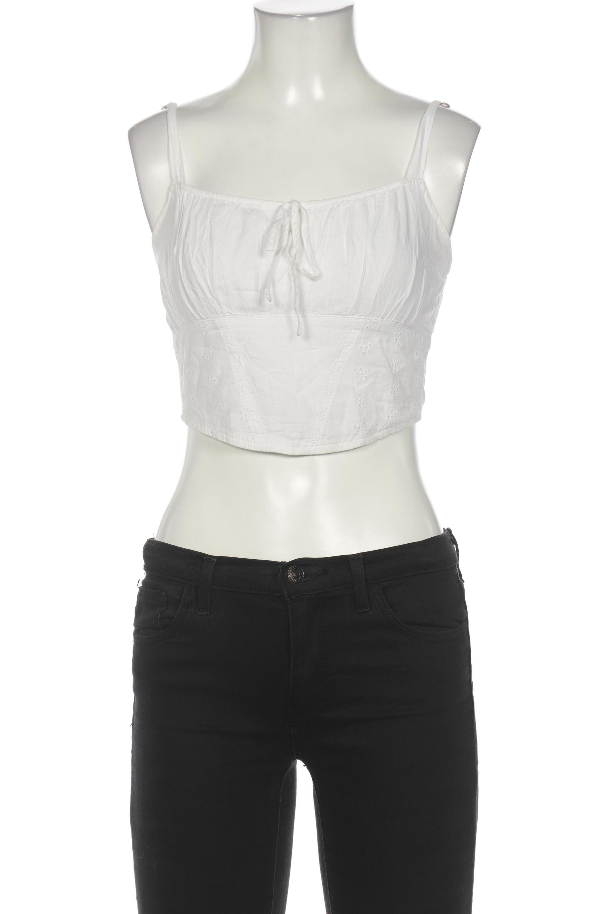 

Hollister Damen Top, weiß, Gr. 34