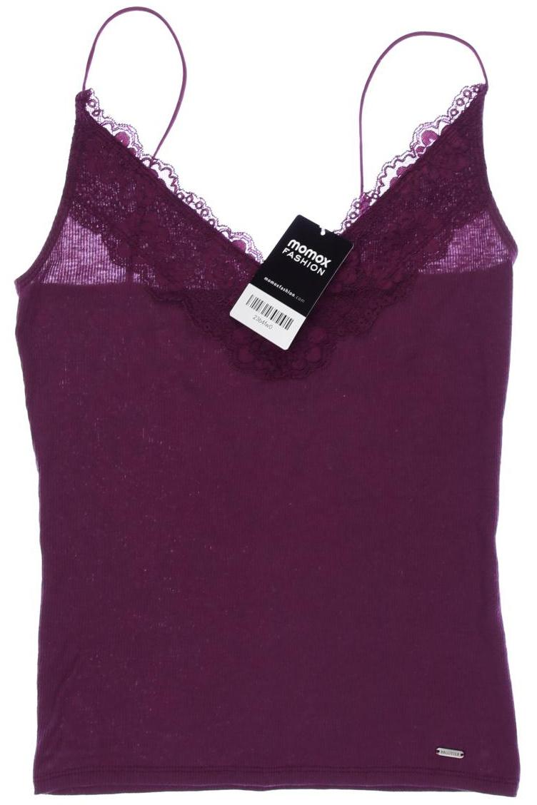 

Hollister Damen Top, bordeaux, Gr. 38