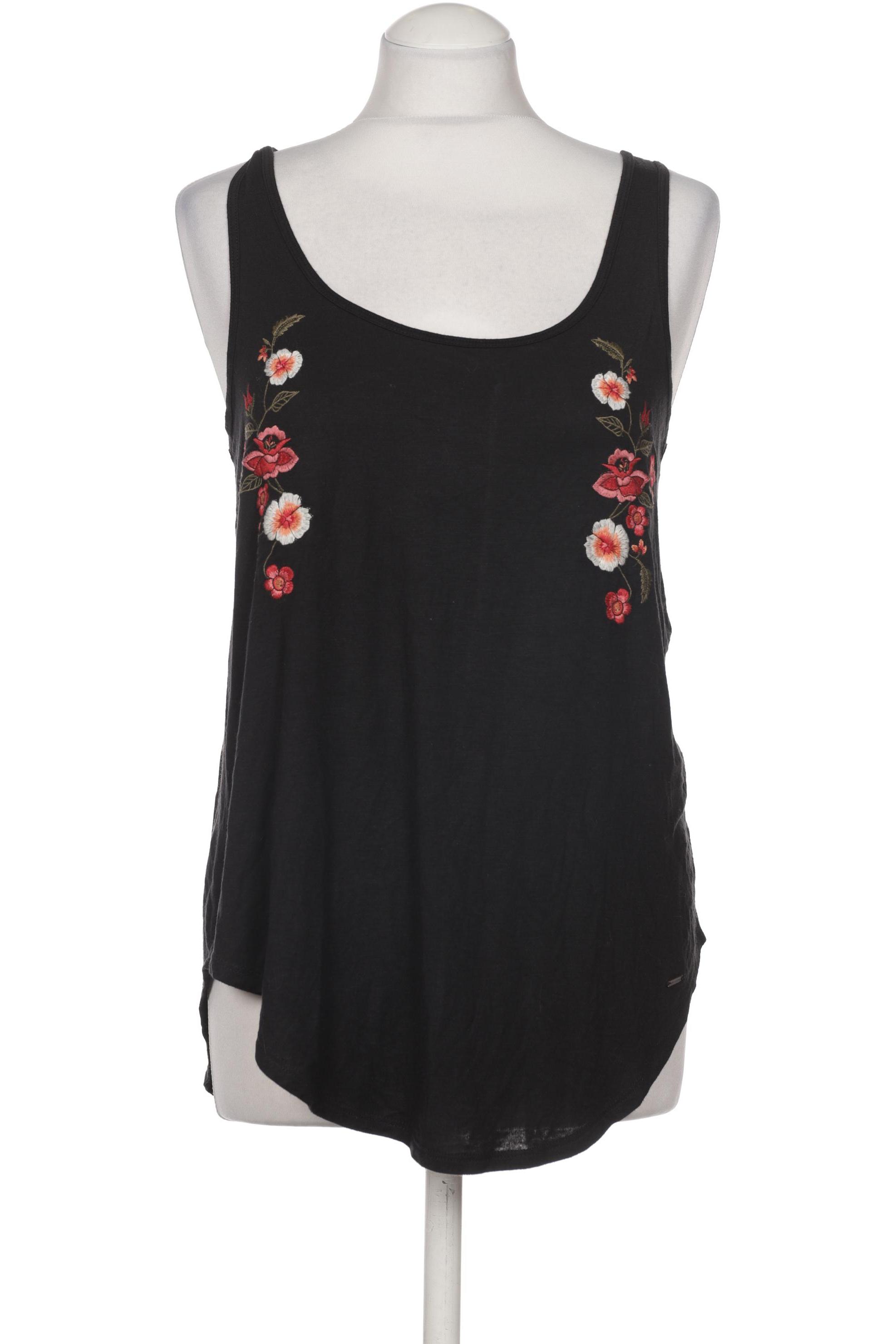 

Hollister Damen Top, schwarz, Gr. 36