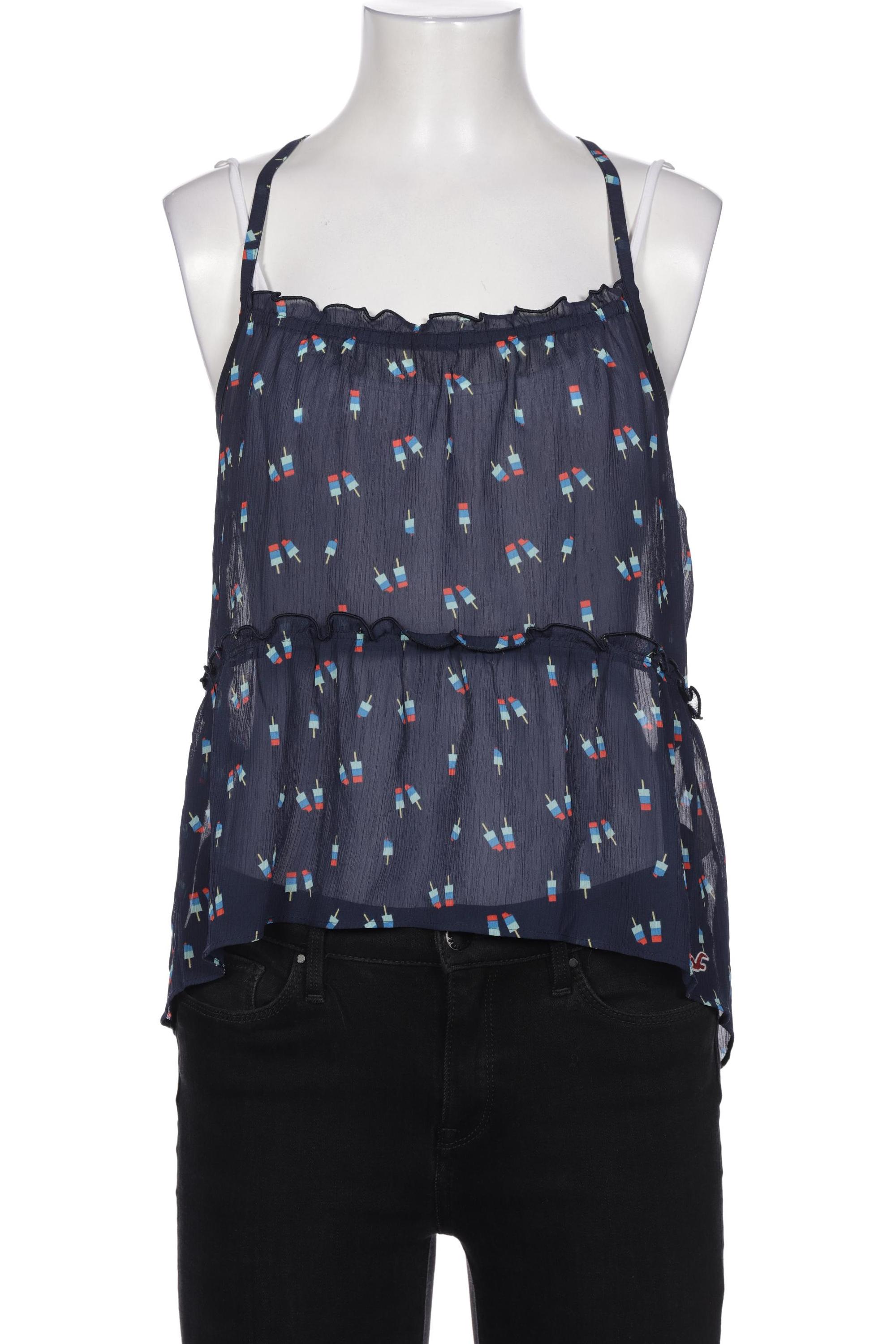 

Hollister Damen Top, marineblau, Gr. 36