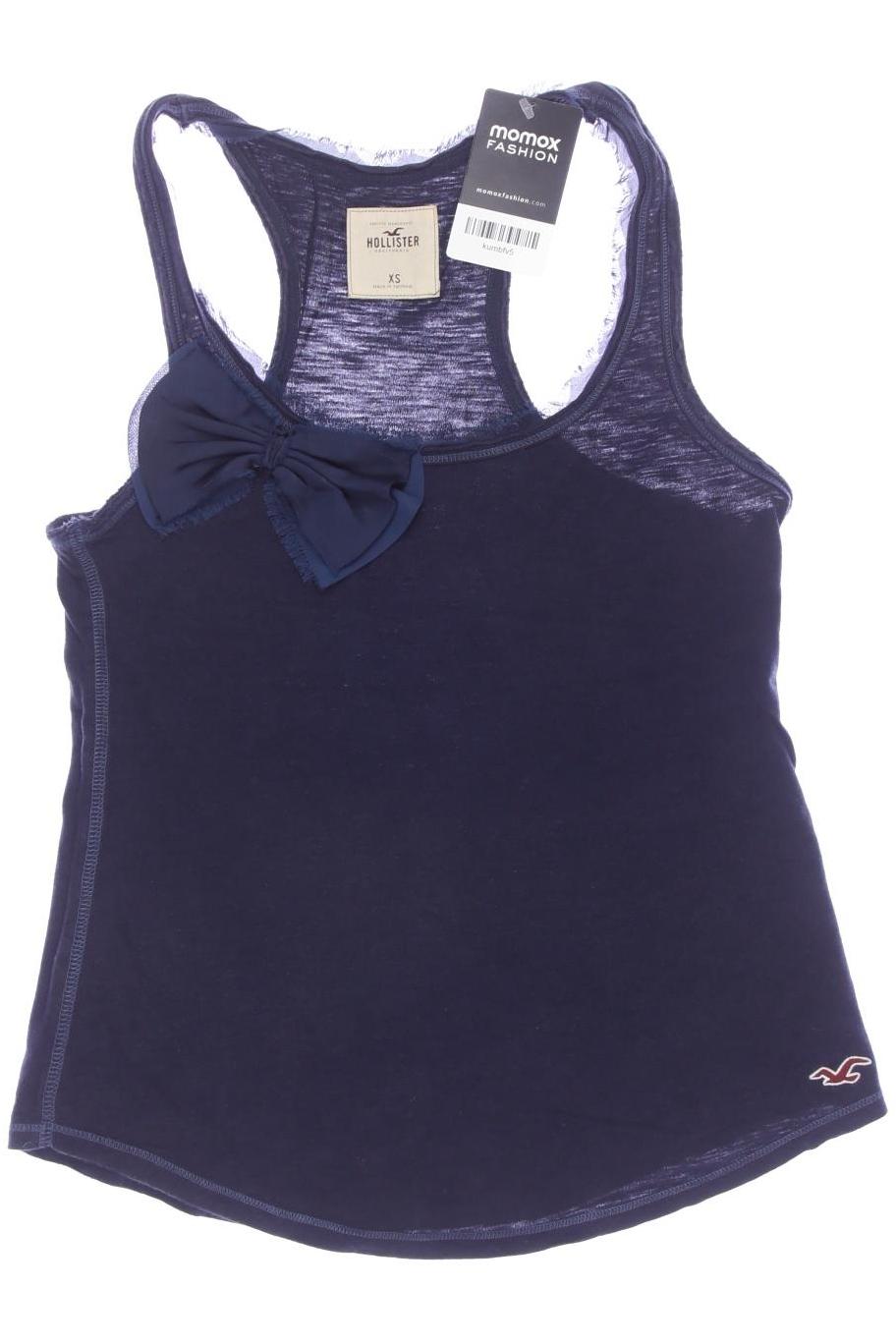 

Hollister Damen Top, marineblau, Gr. 34