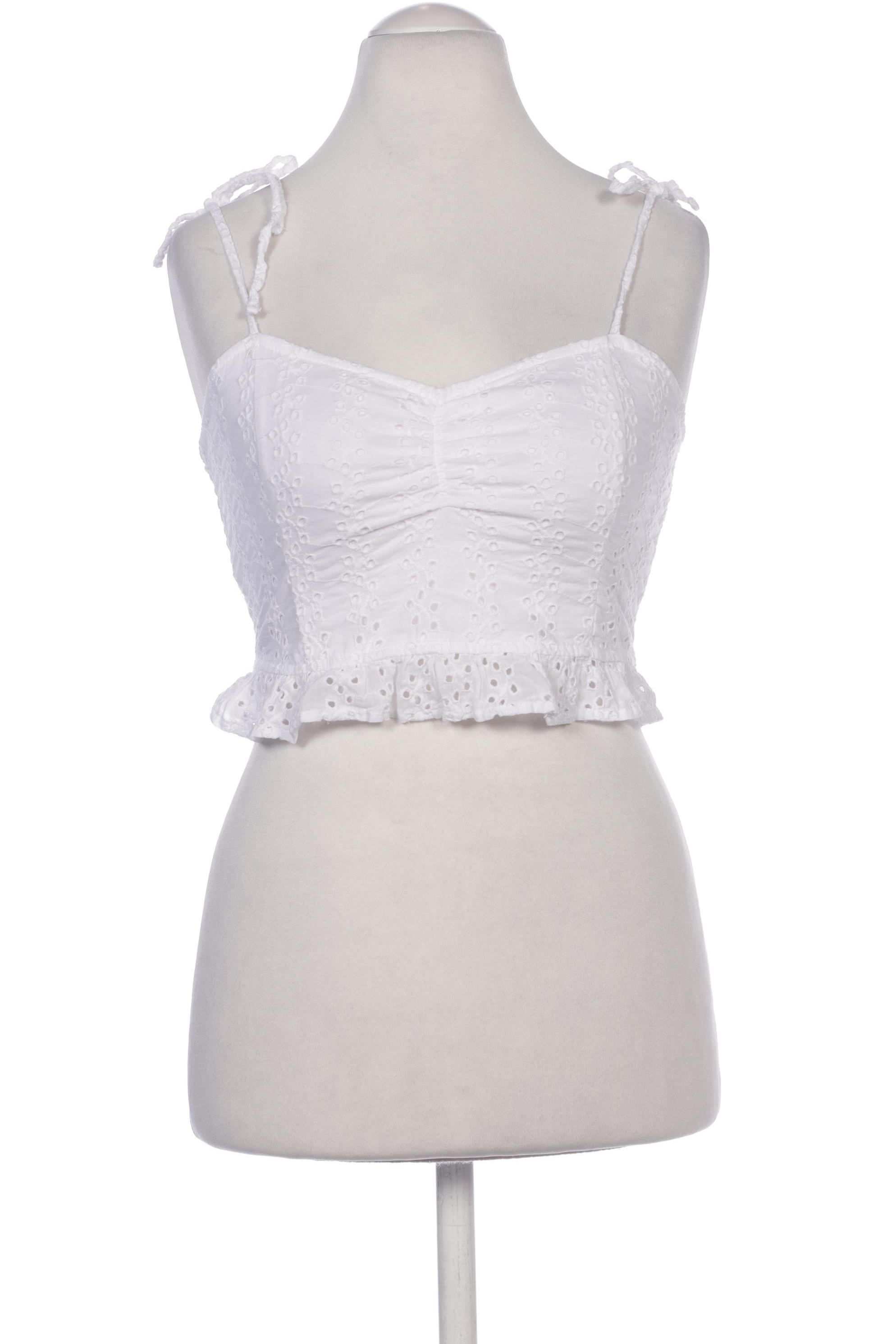 

Hollister Damen Top, weiß, Gr. 36