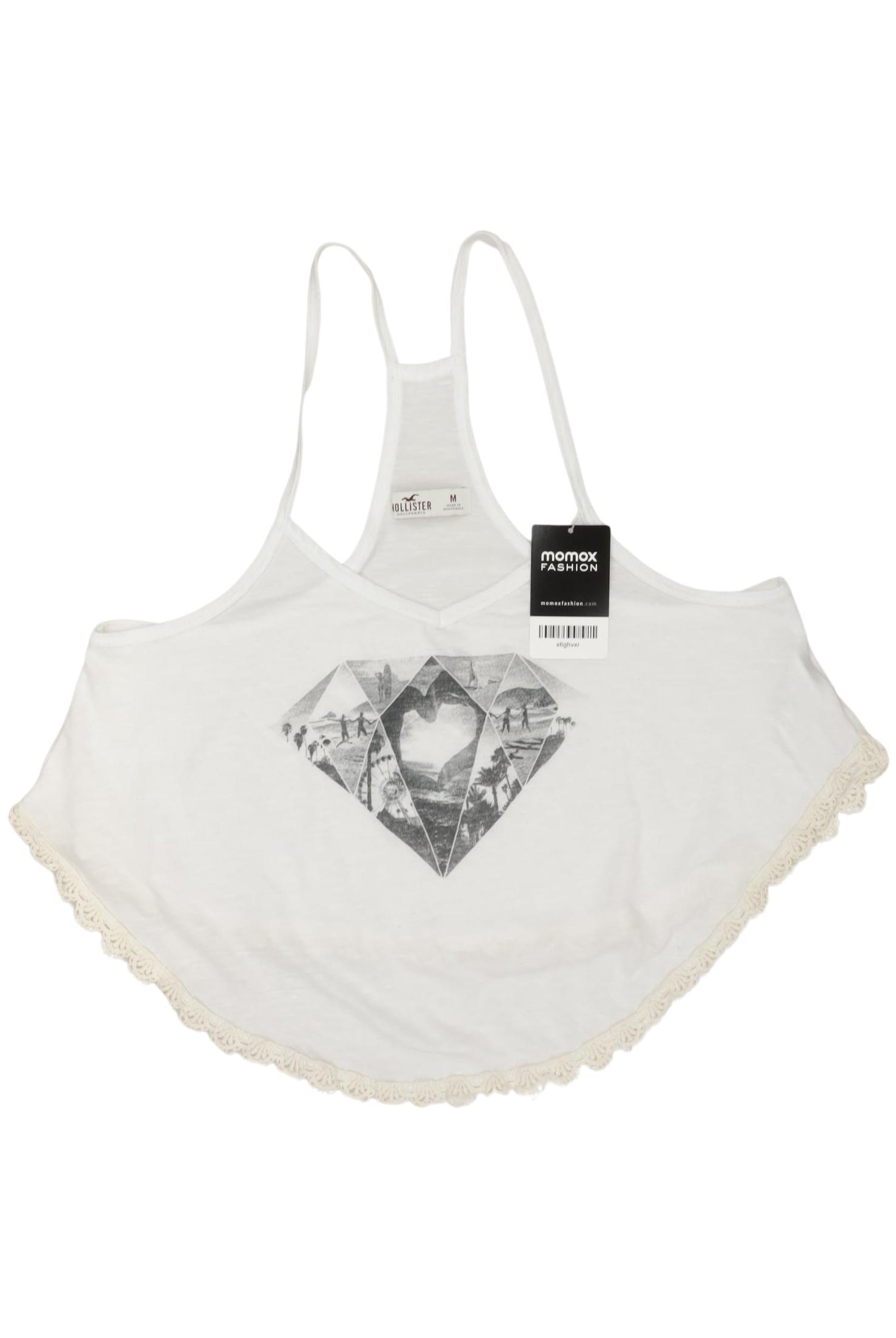 

Hollister Damen Top, weiß, Gr. 38