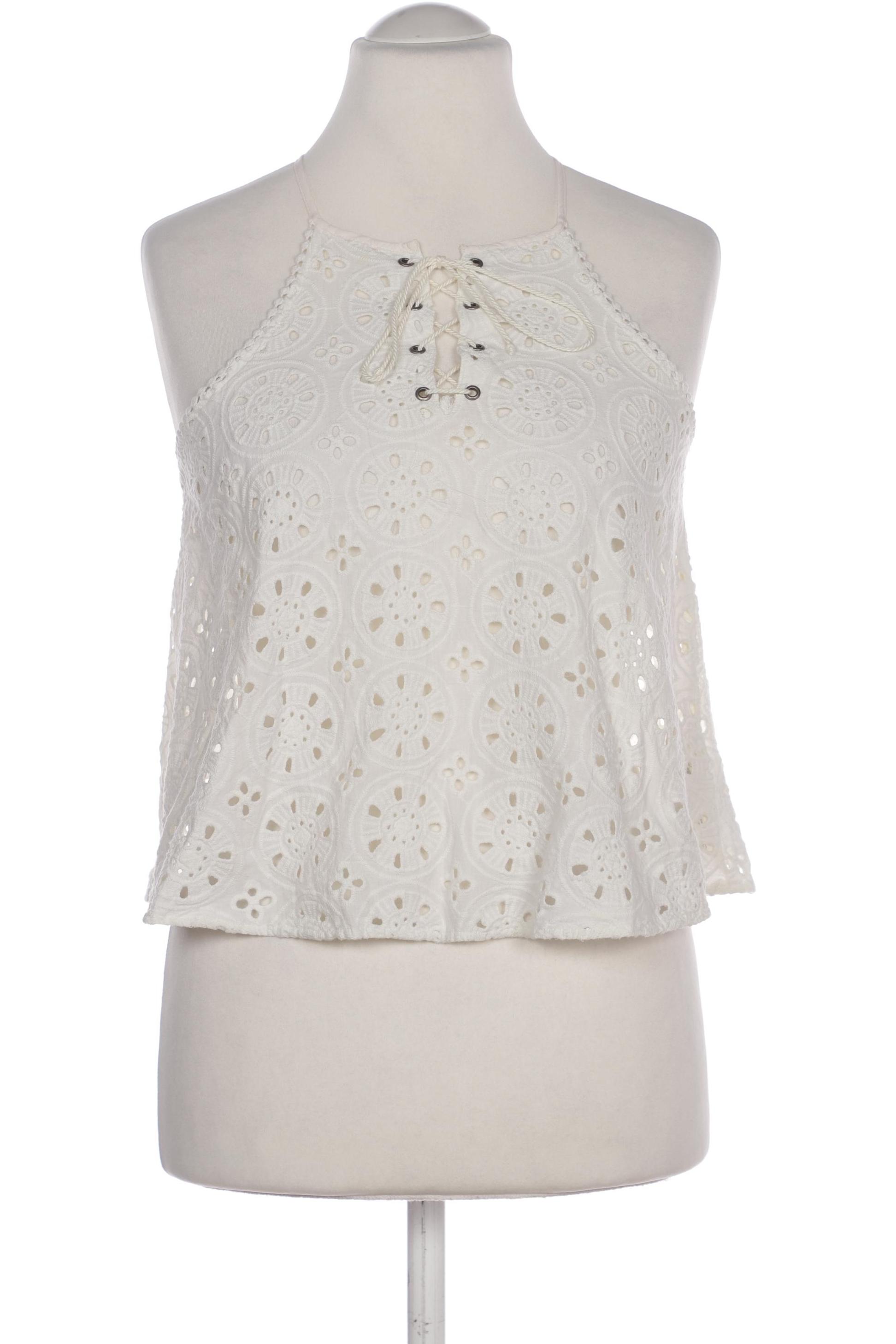 

Hollister Damen Top, cremeweiß, Gr. 38