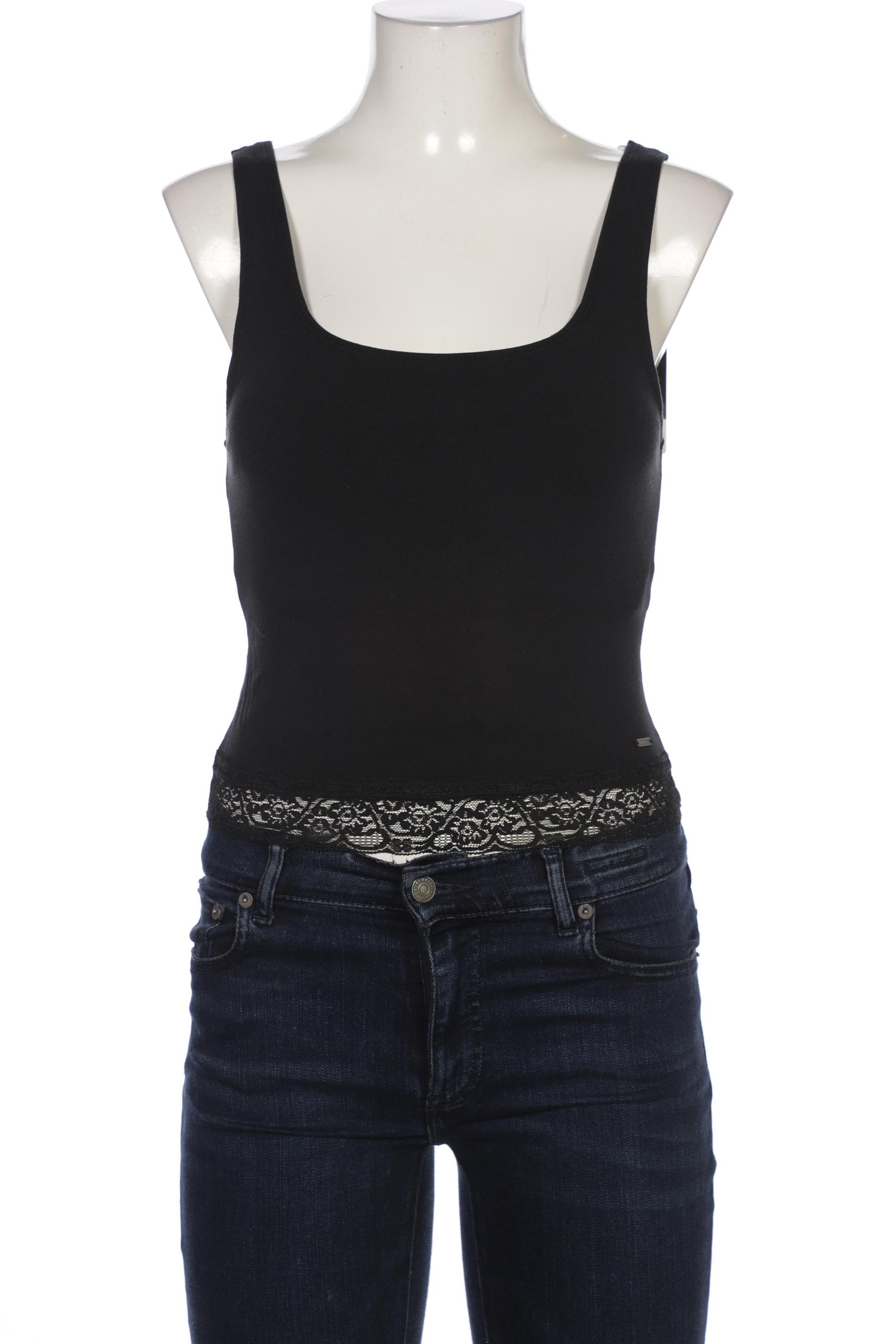 

Hollister Damen Top, schwarz, Gr. 42