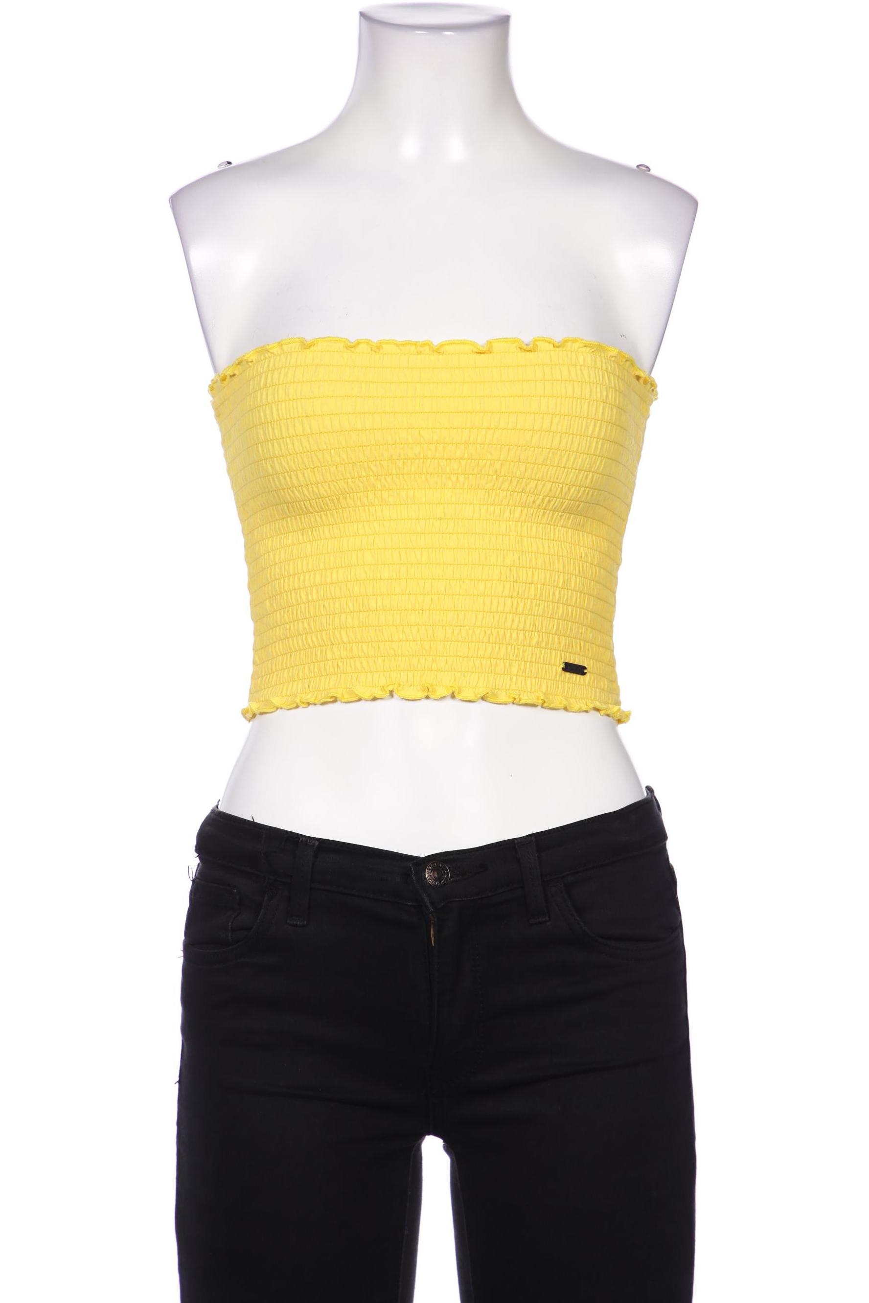

Hollister Damen Top, gelb, Gr. 34