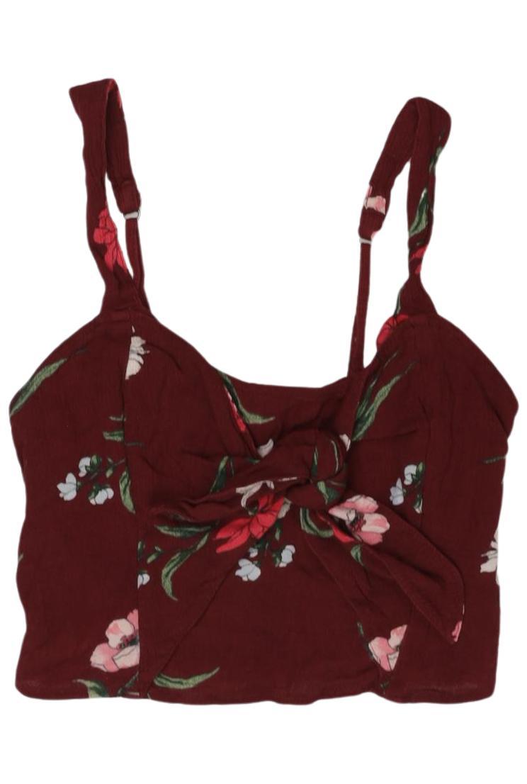 

Hollister Damen Top, bordeaux, Gr. 34