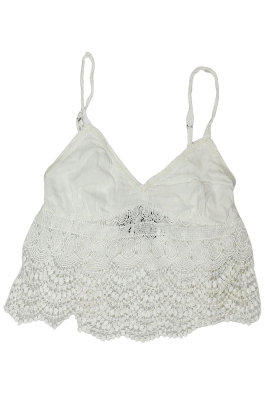 

Hollister Damen Top, weiß, Gr. 34