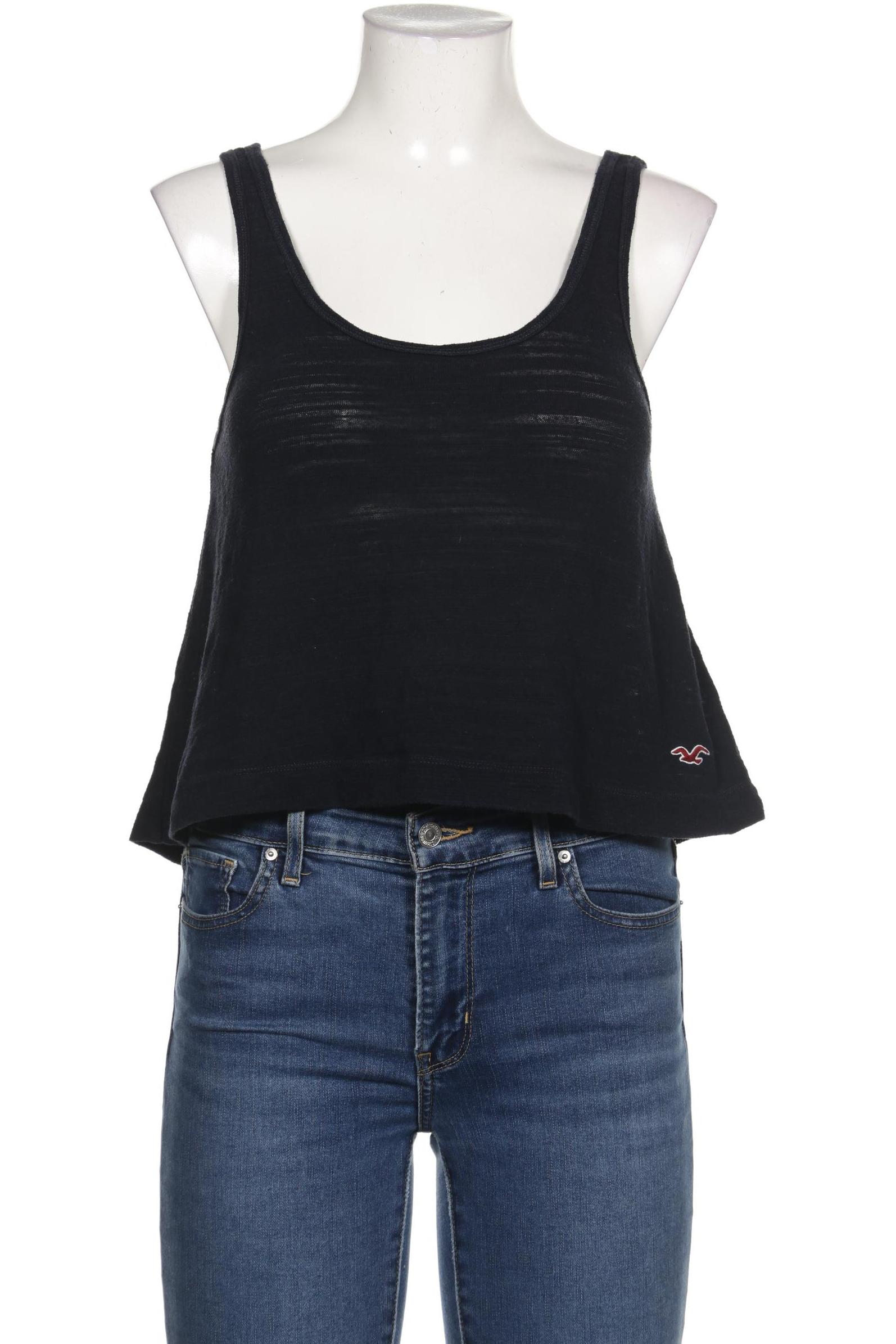 

Hollister Damen Top, marineblau, Gr. 36
