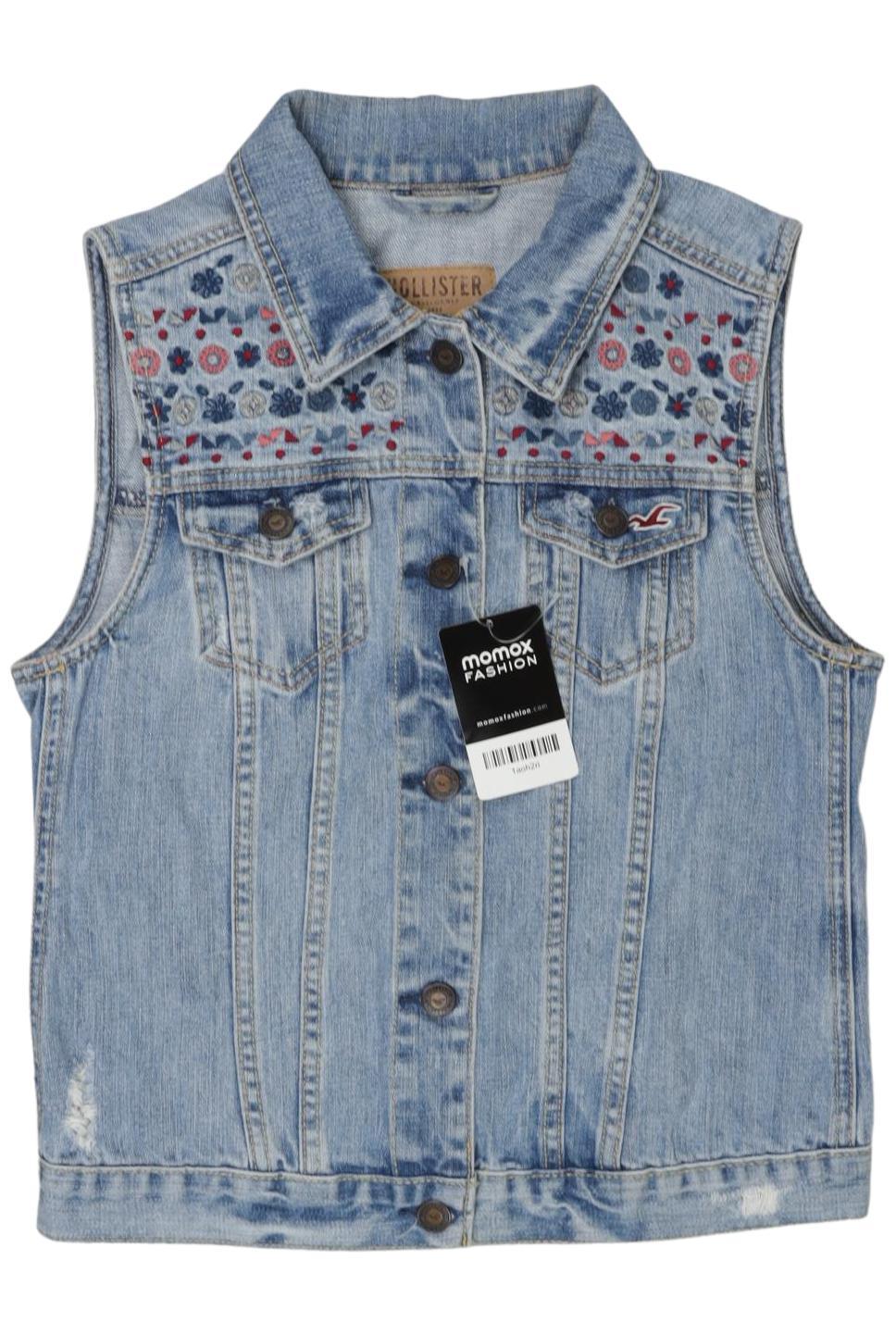 

Hollister Damen Weste, hellblau, Gr. 36