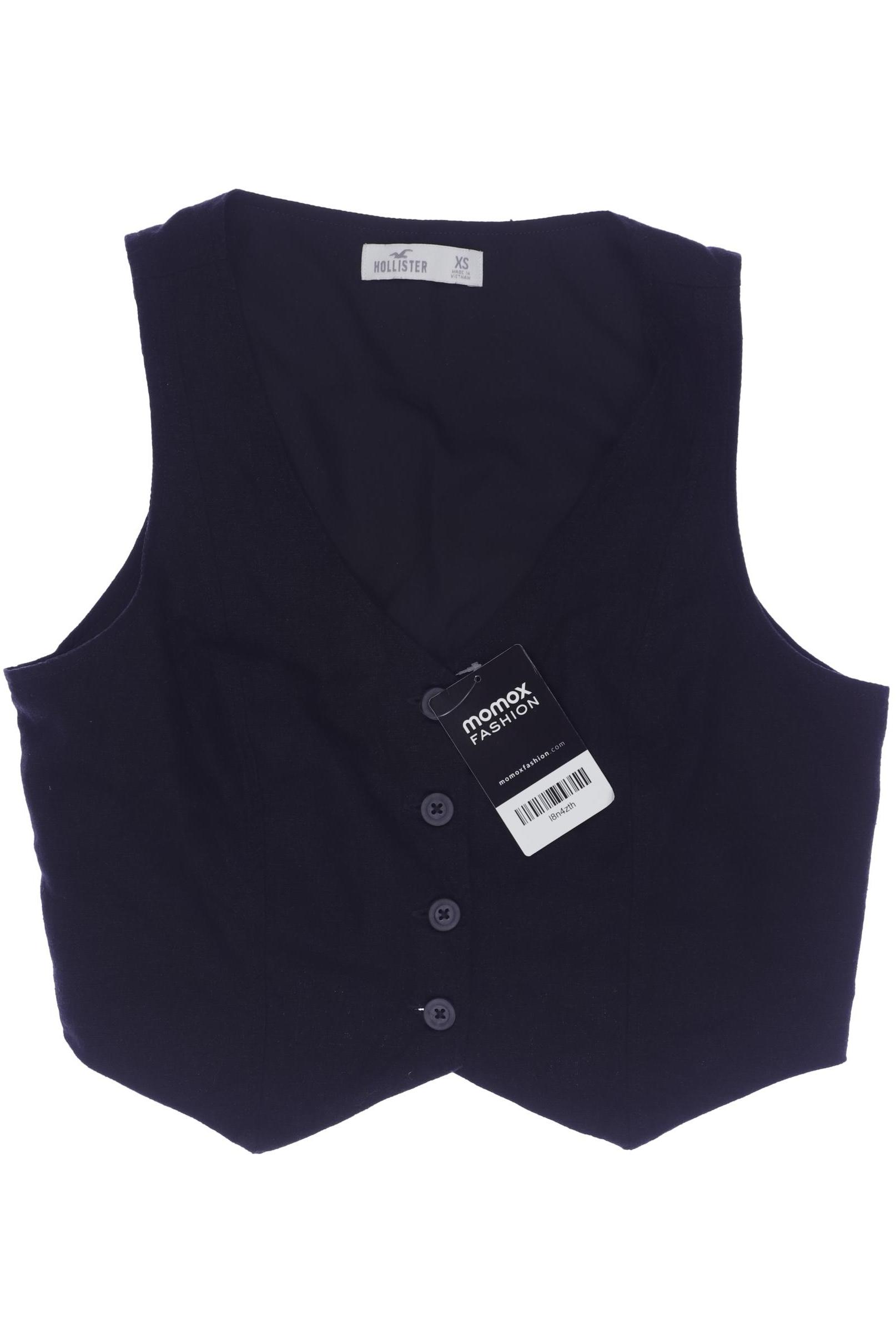 

Hollister Damen Weste, schwarz, Gr. 34