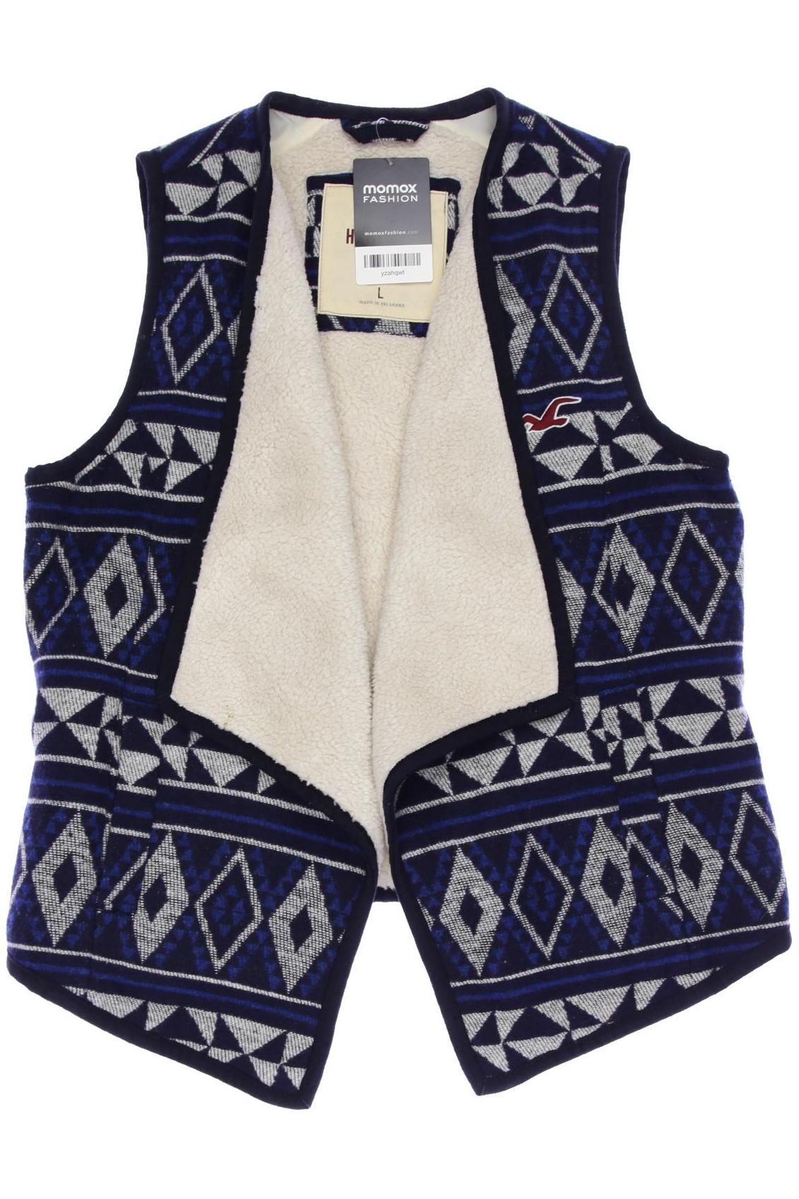

Hollister Damen Weste, marineblau, Gr. 42