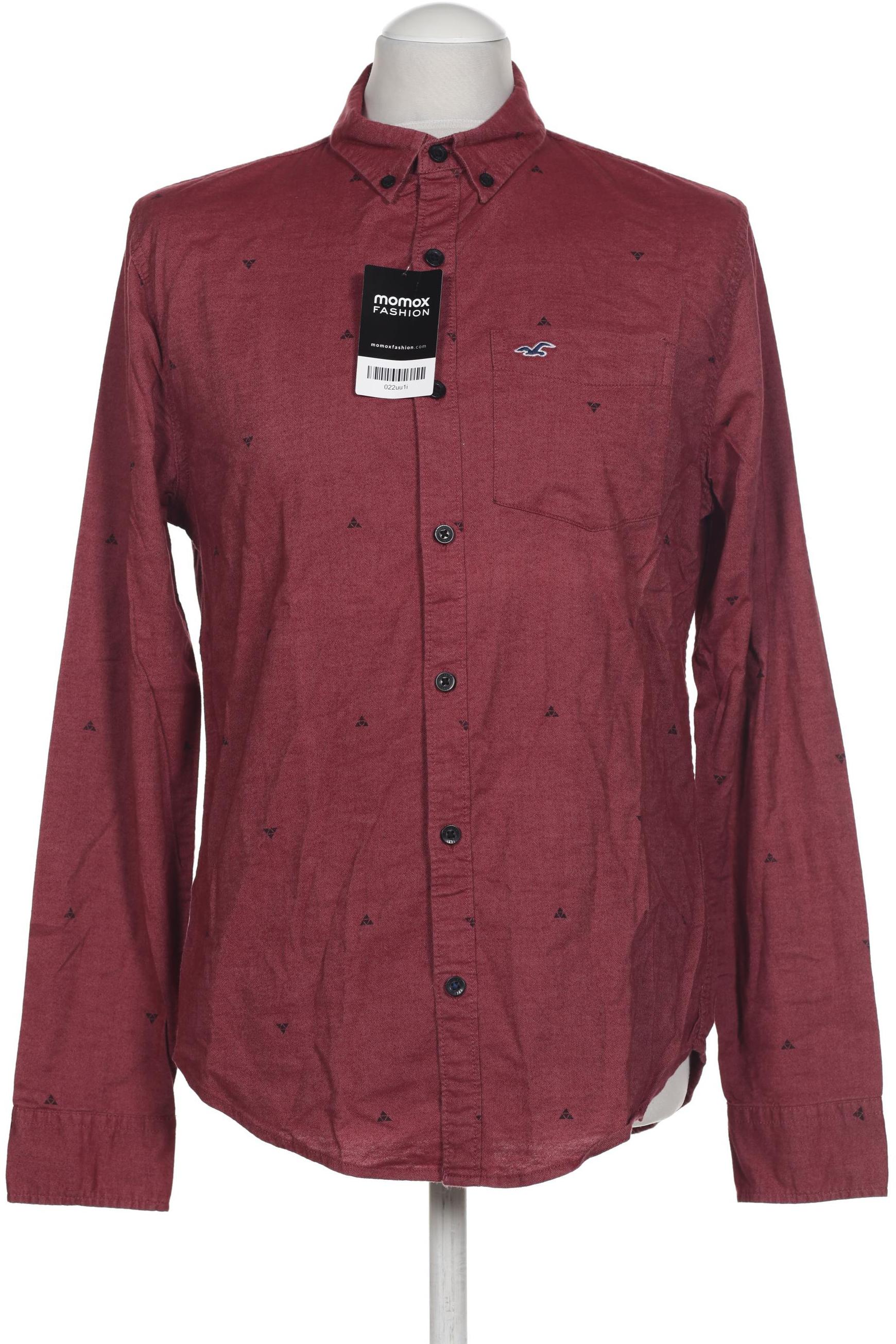 

Hollister Herren Hemd, bordeaux