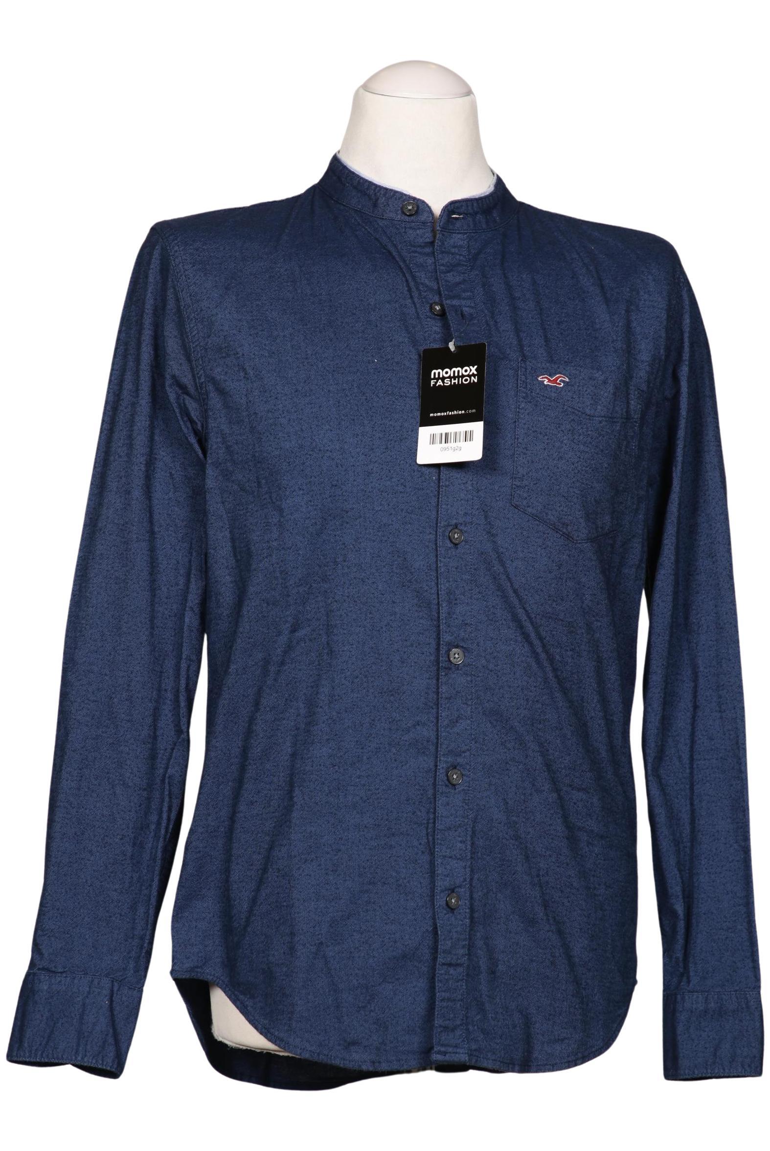 

Hollister Herren Hemd, marineblau, Gr. 46