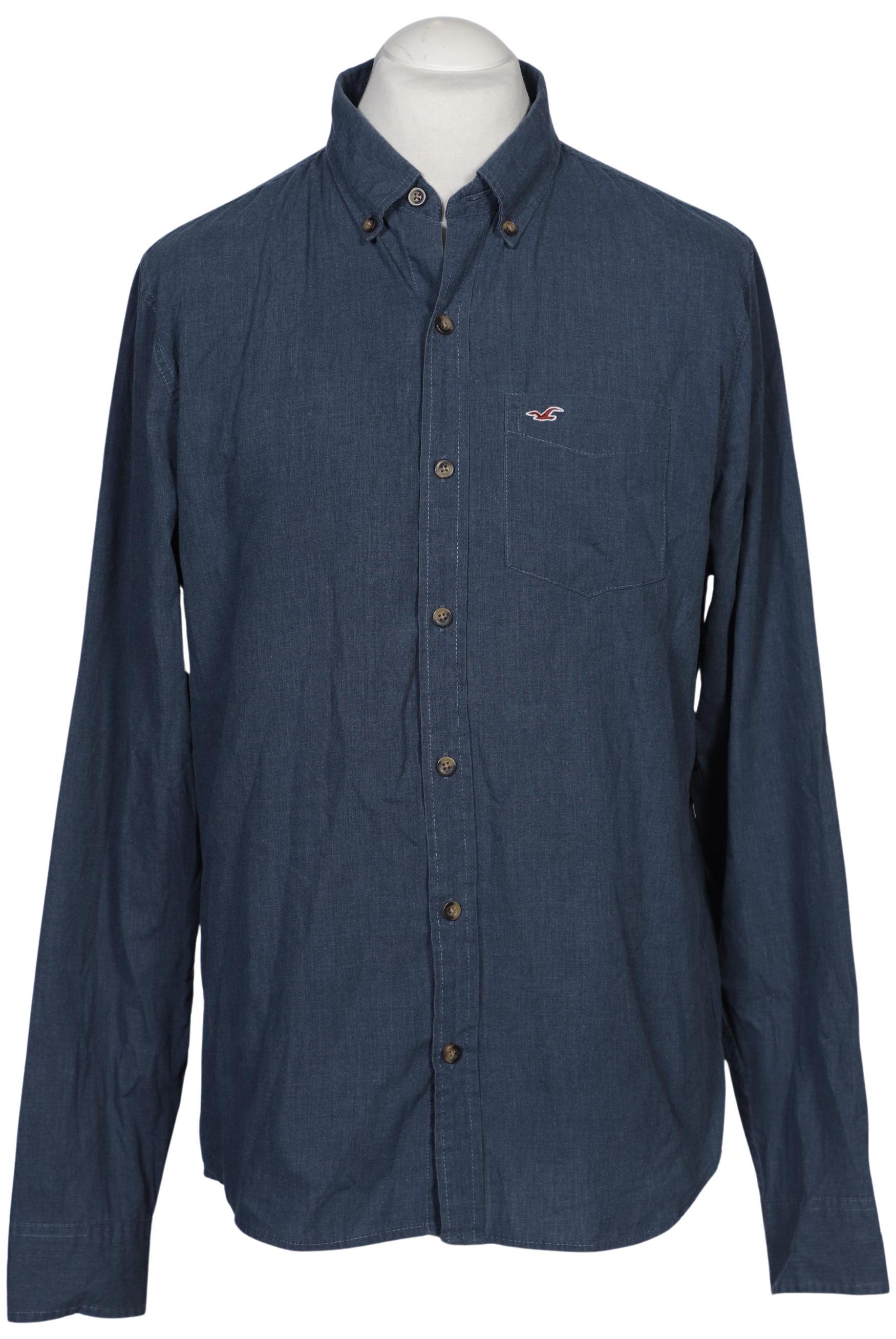

Hollister Herren Hemd, marineblau, Gr. 52