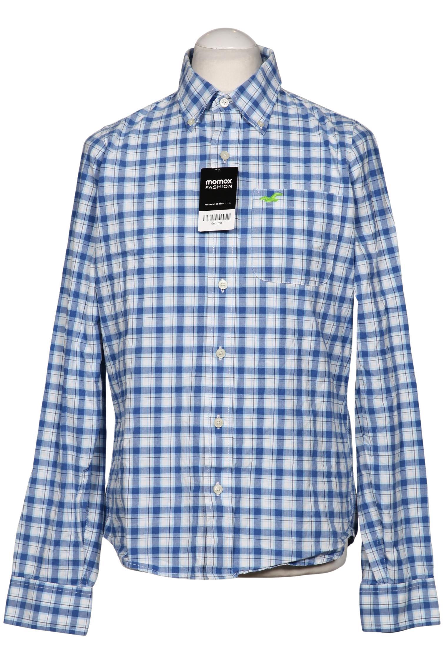 

Hollister Herren Hemd, blau, Gr. 52