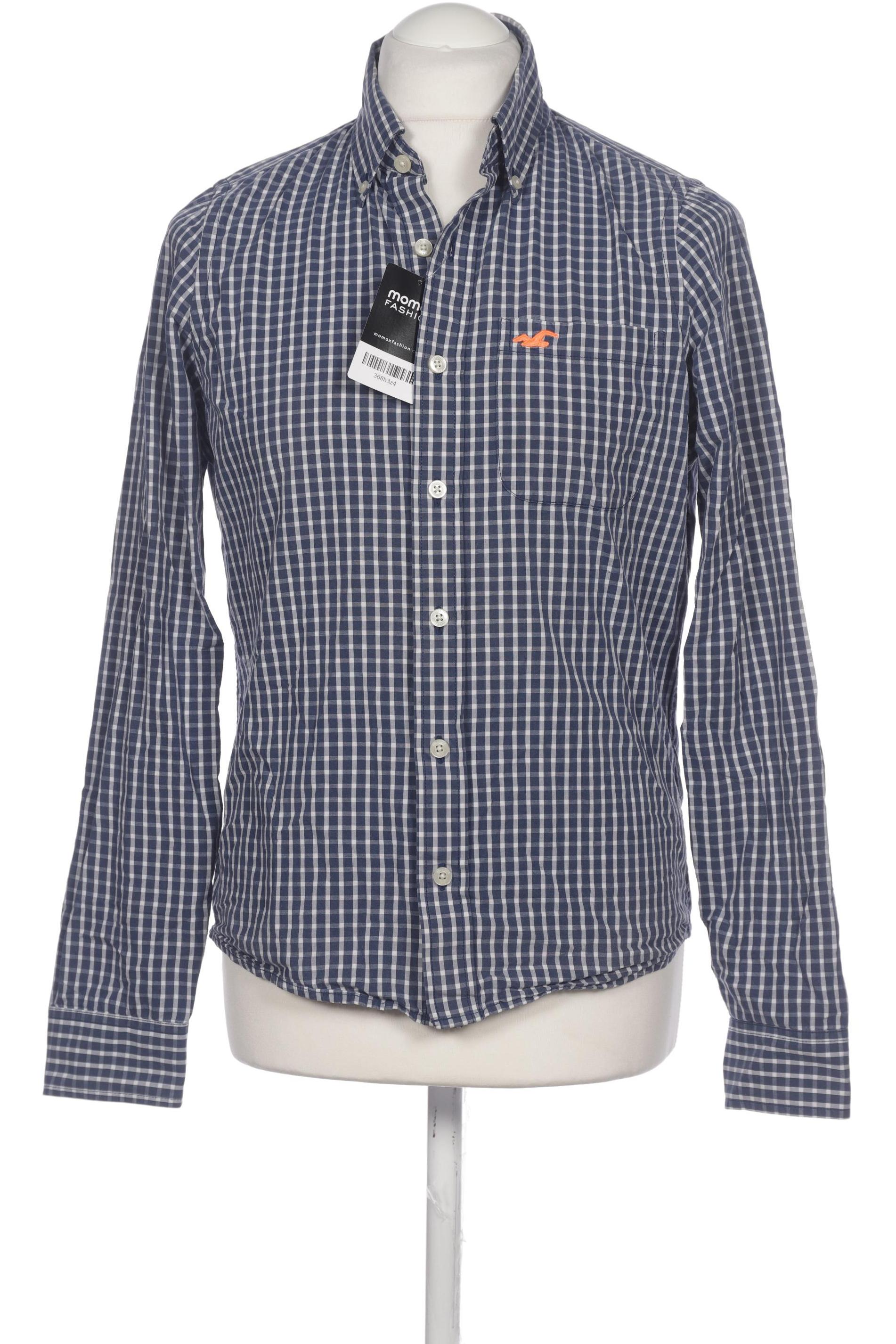 

Hollister Herren Hemd, marineblau, Gr. 48