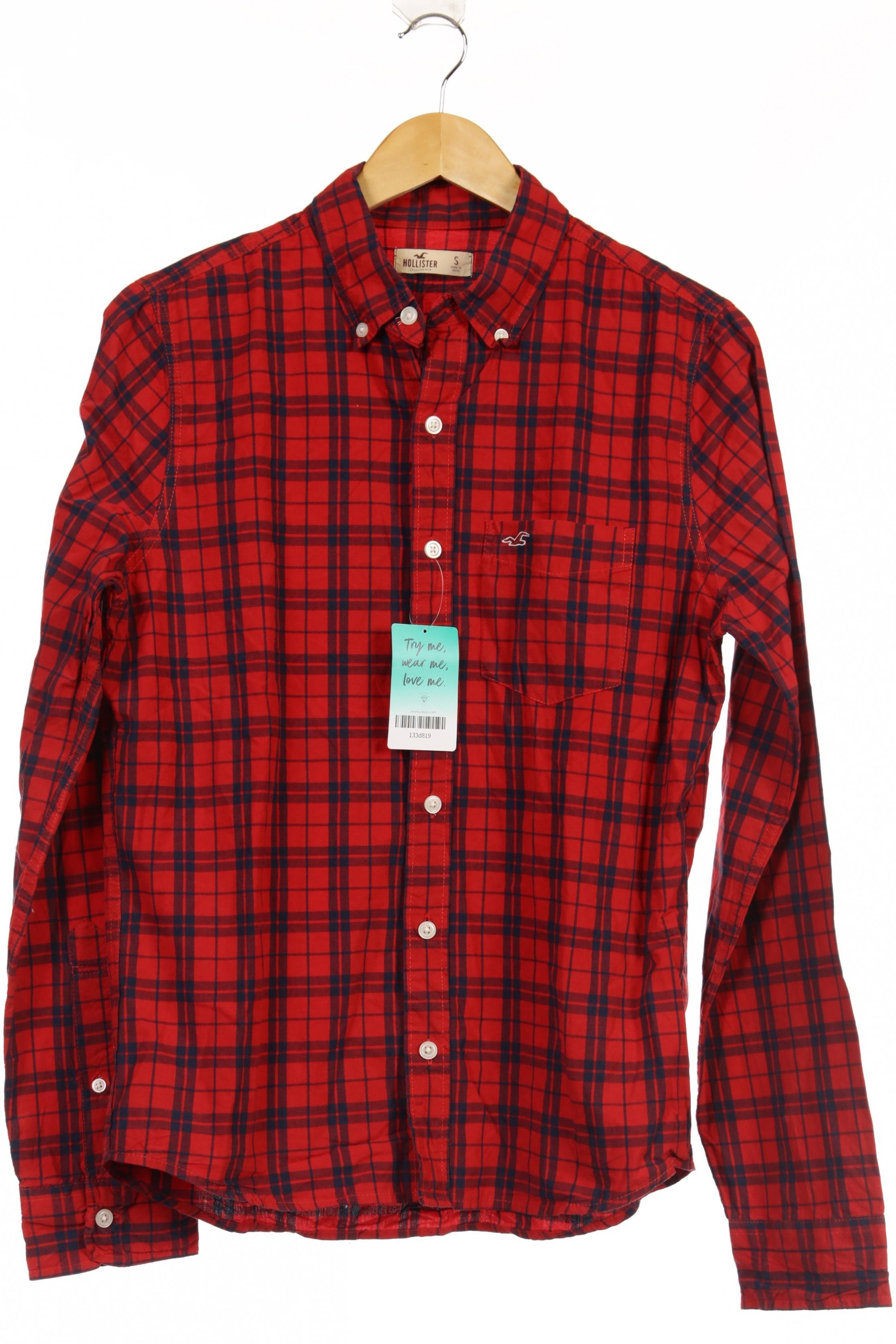 

Hollister Herren Hemd, rot, Gr.