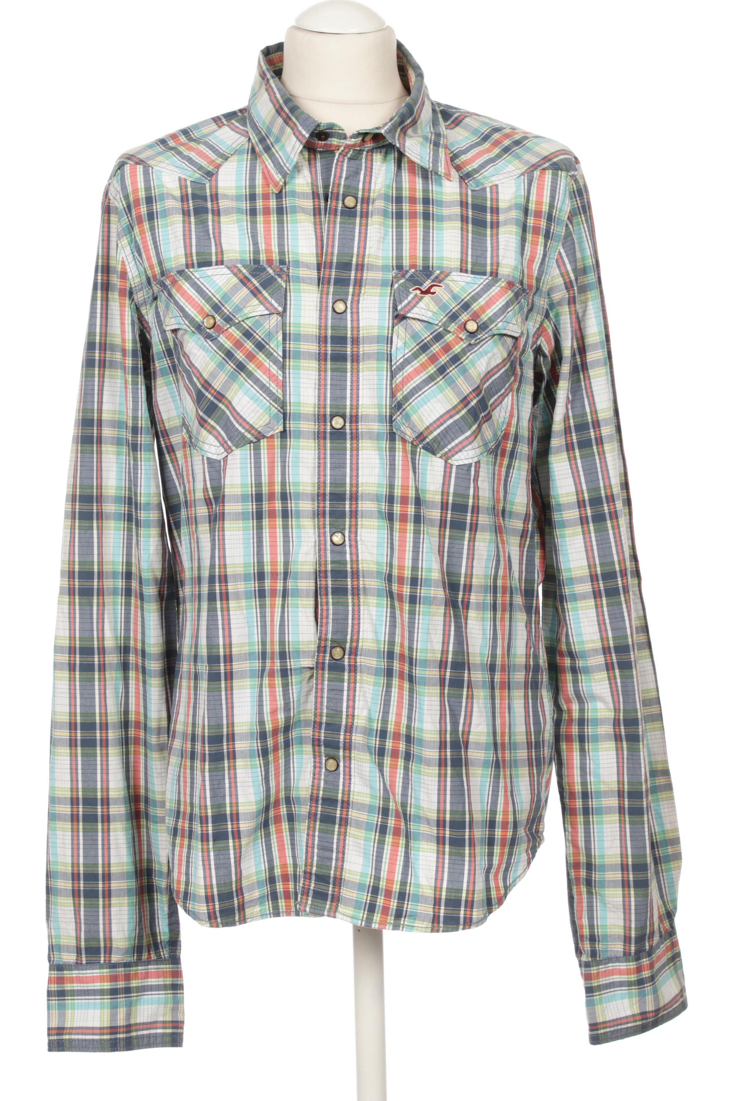 

Hollister Herren Hemd, blau, Gr.