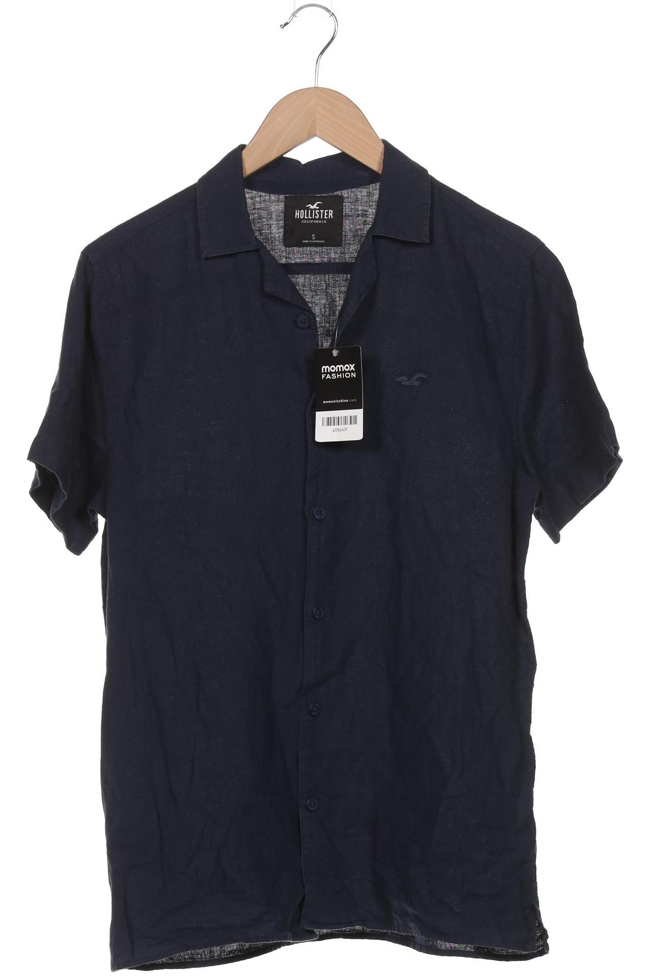 

Hollister Herren Hemd, marineblau, Gr. 46
