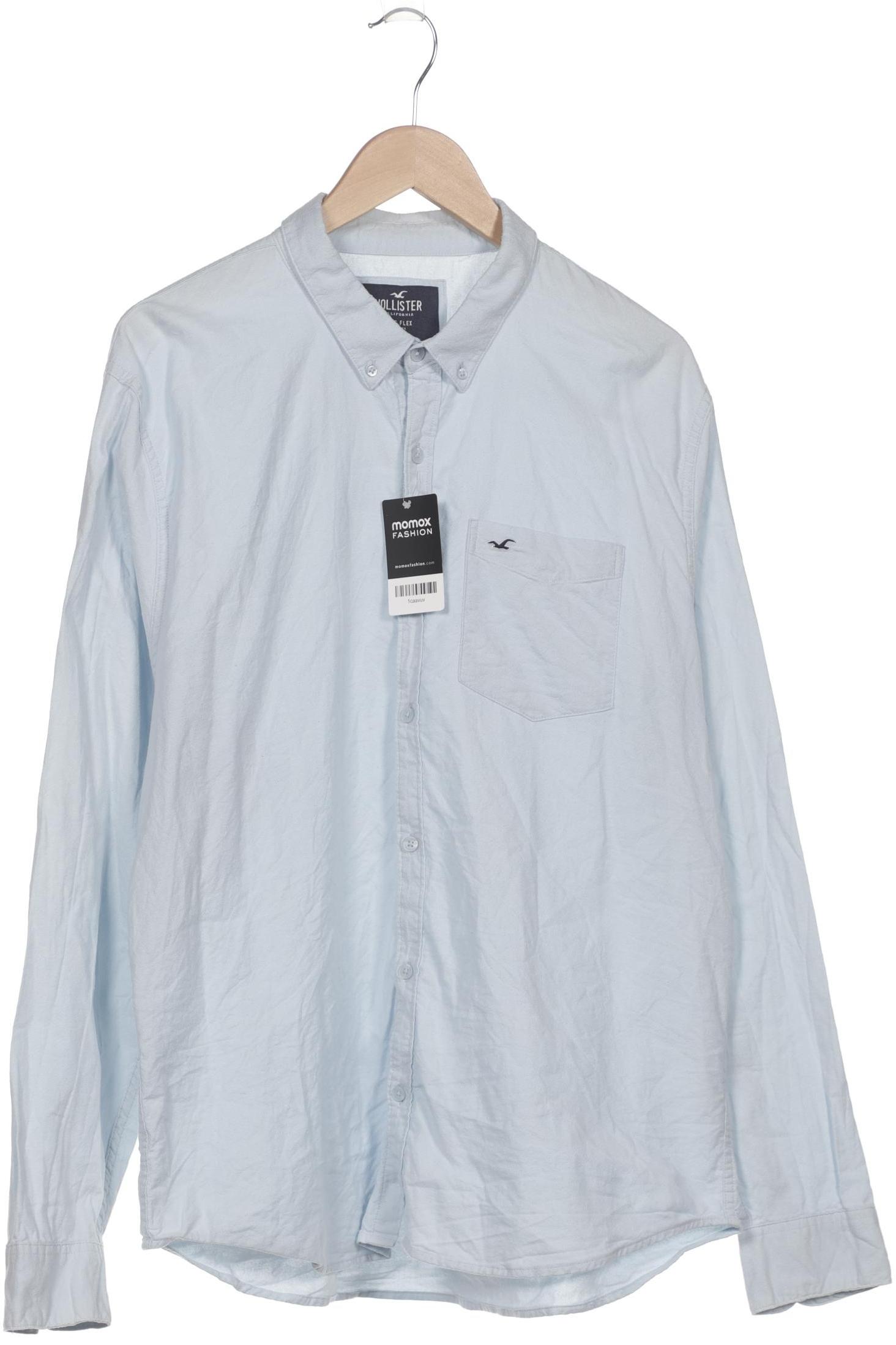 

Hollister Herren Hemd, hellblau, Gr. 56